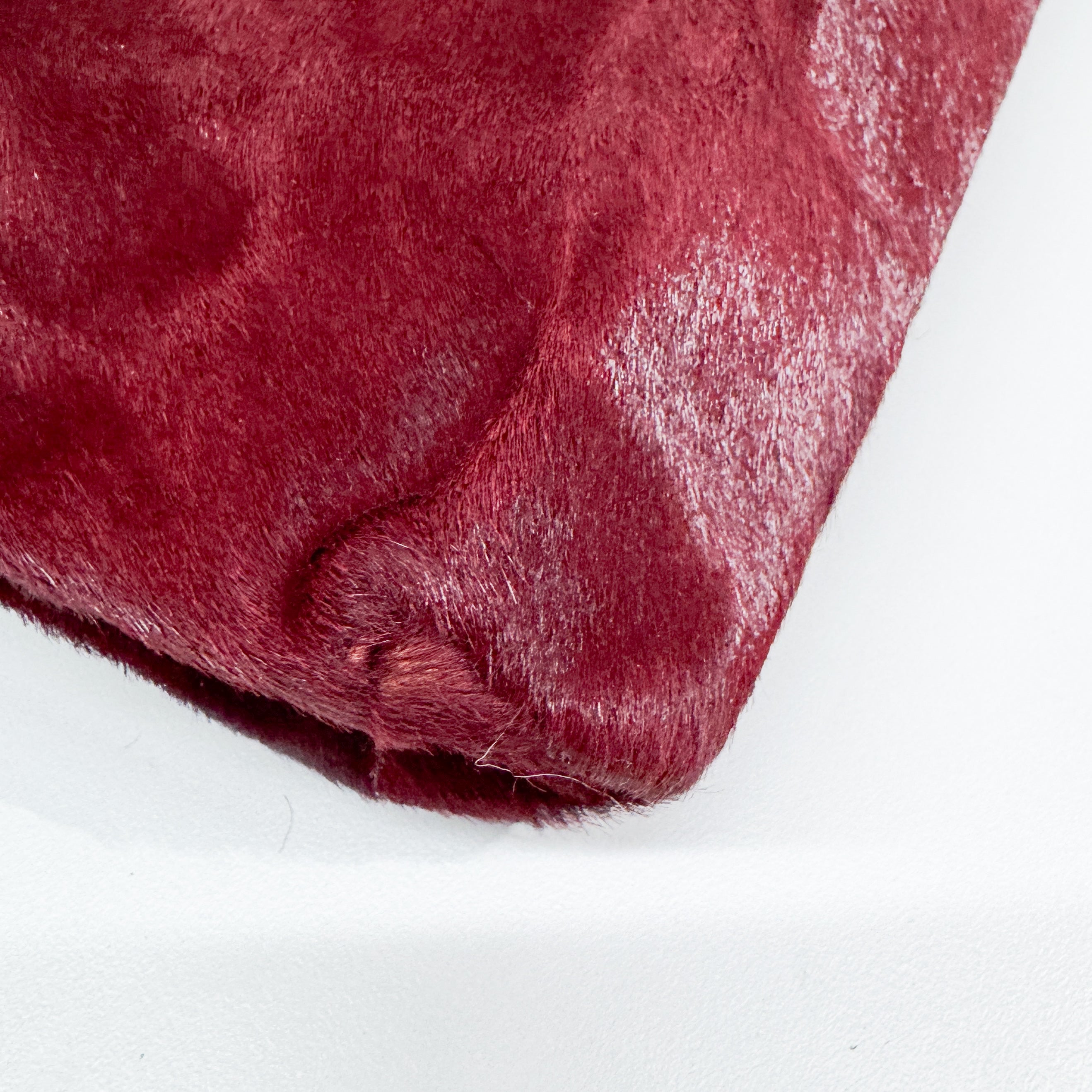 Red Pony Hair Hand Bag