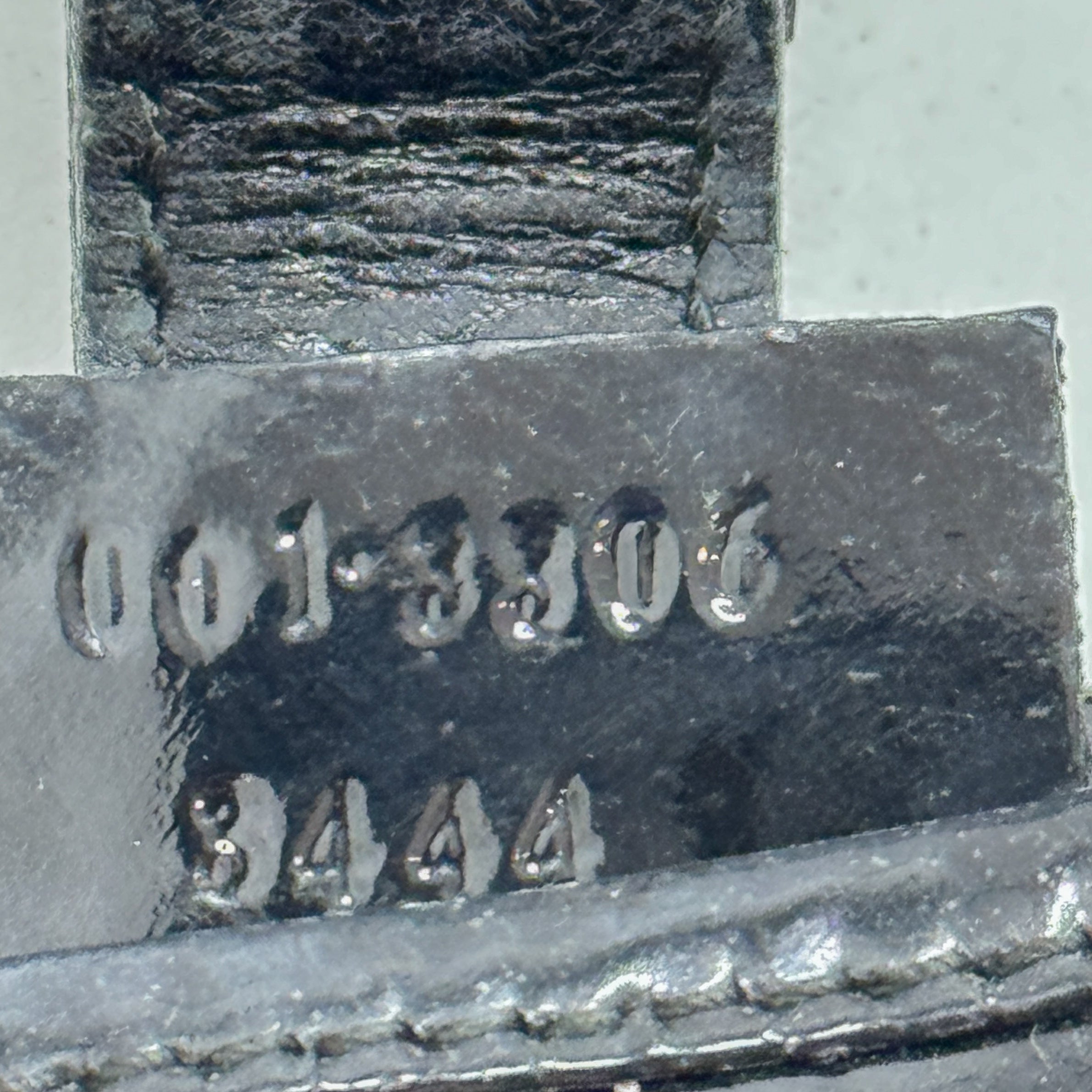 Jackie Black Patent Leather Shoulder Bag