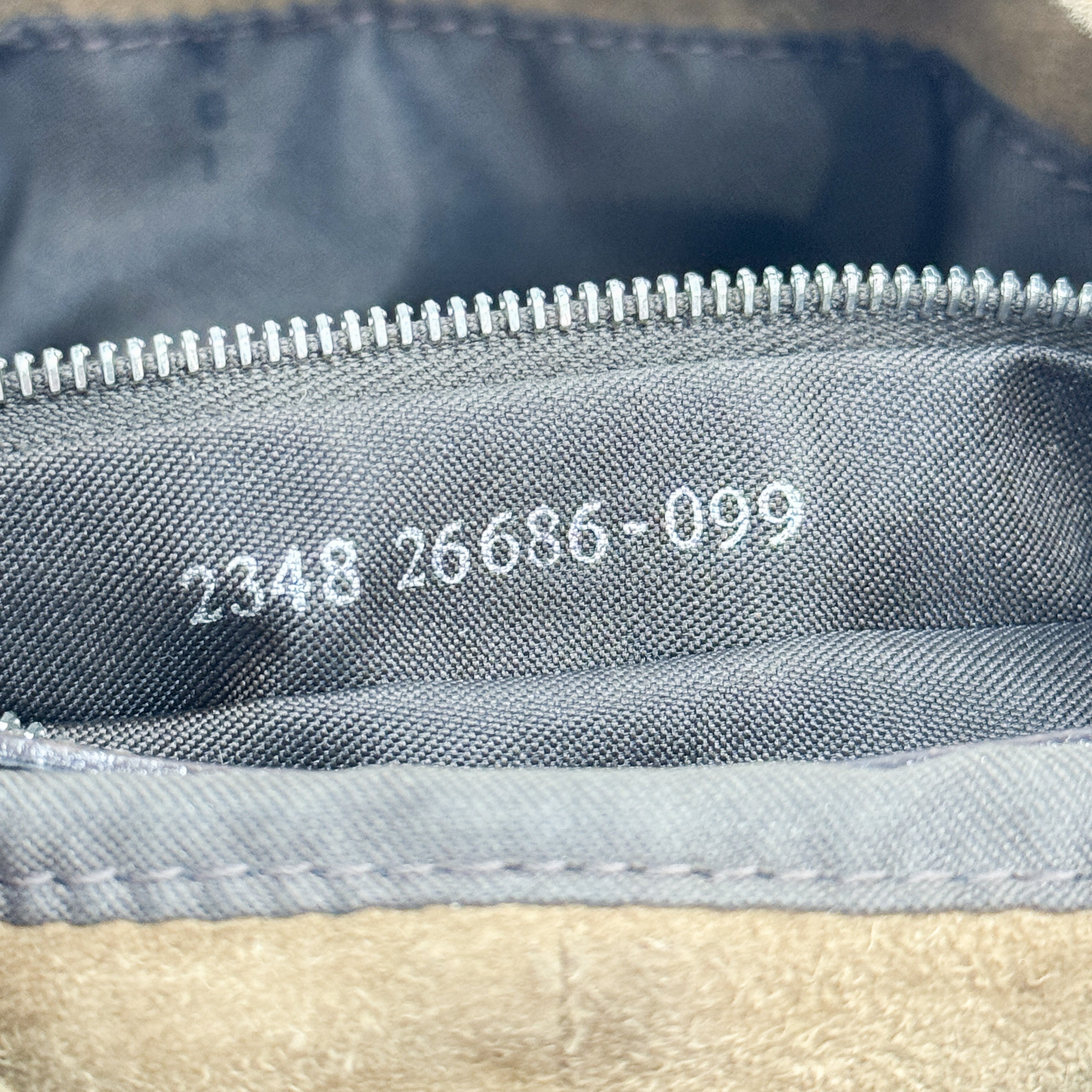 Vintage Brown Suede Shoulder Bag