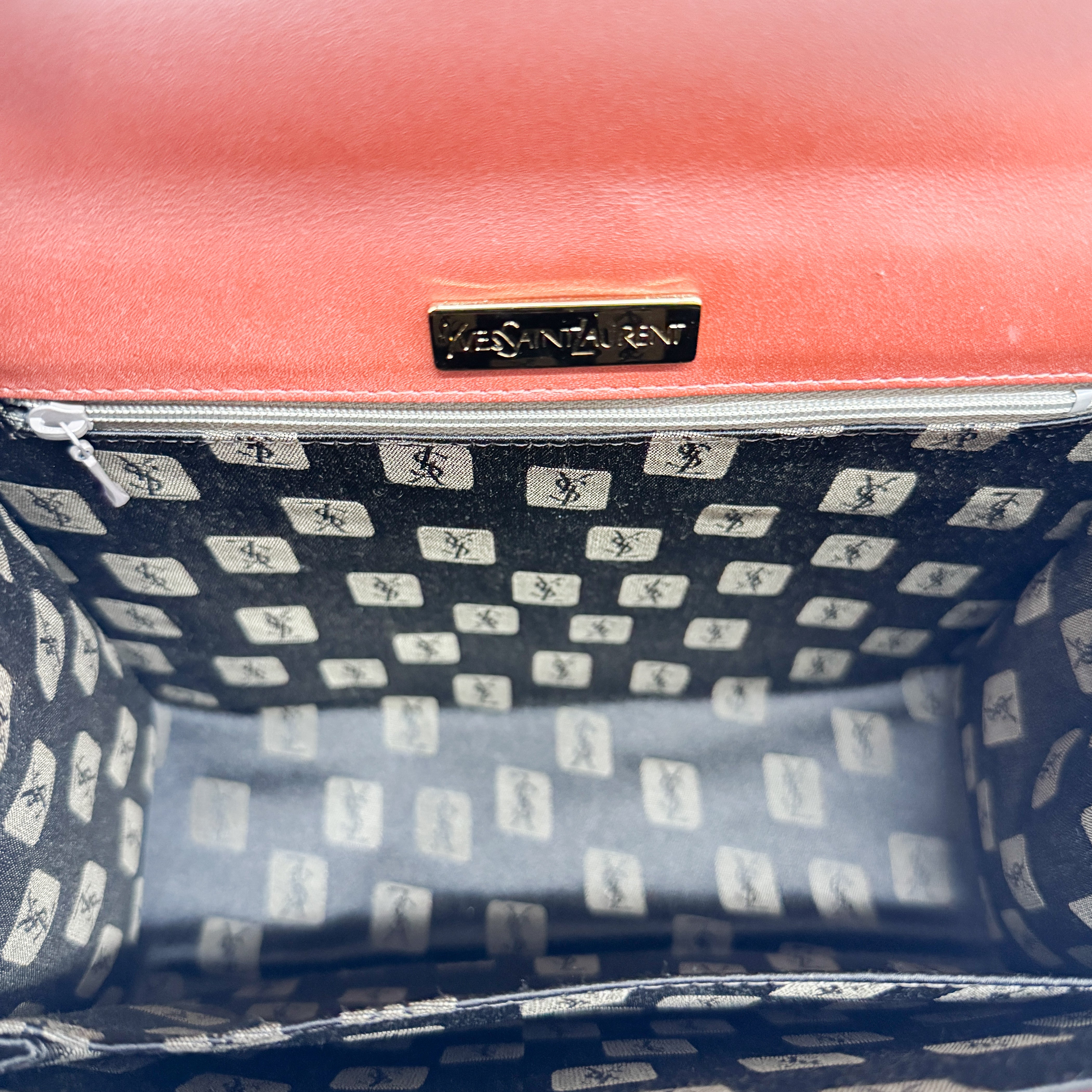 Cassandra Red Leather Hand Bag