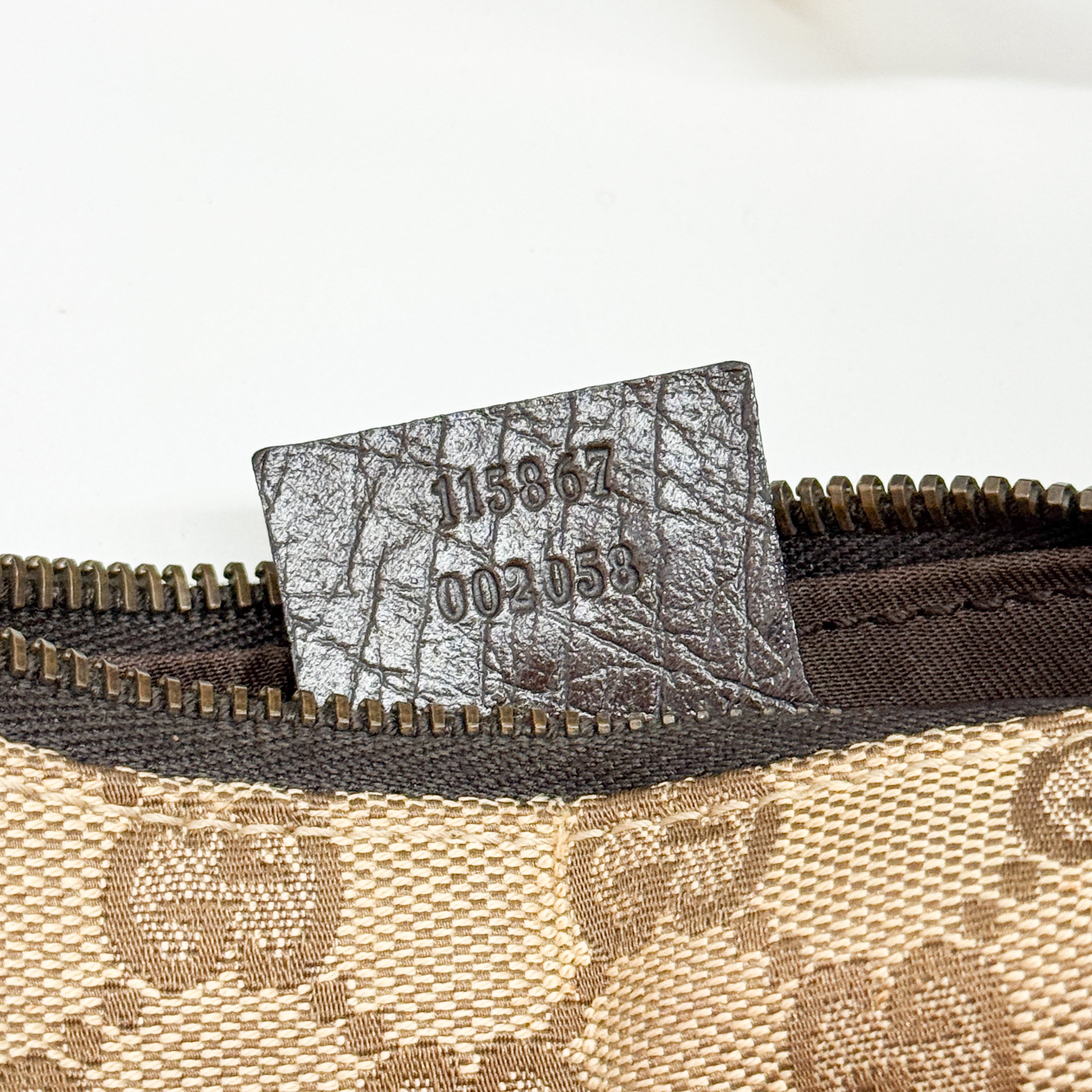 Horsebit Brown GG Canvas Hobo Bag