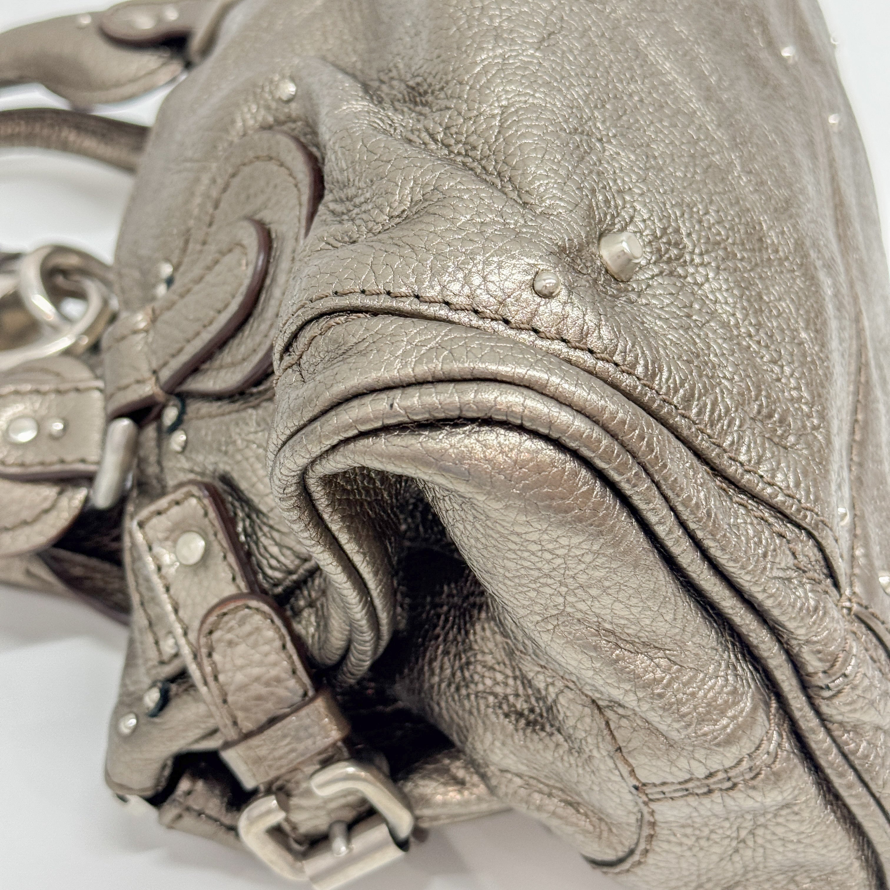 Paddington Bronze Leather Shoulder Bag