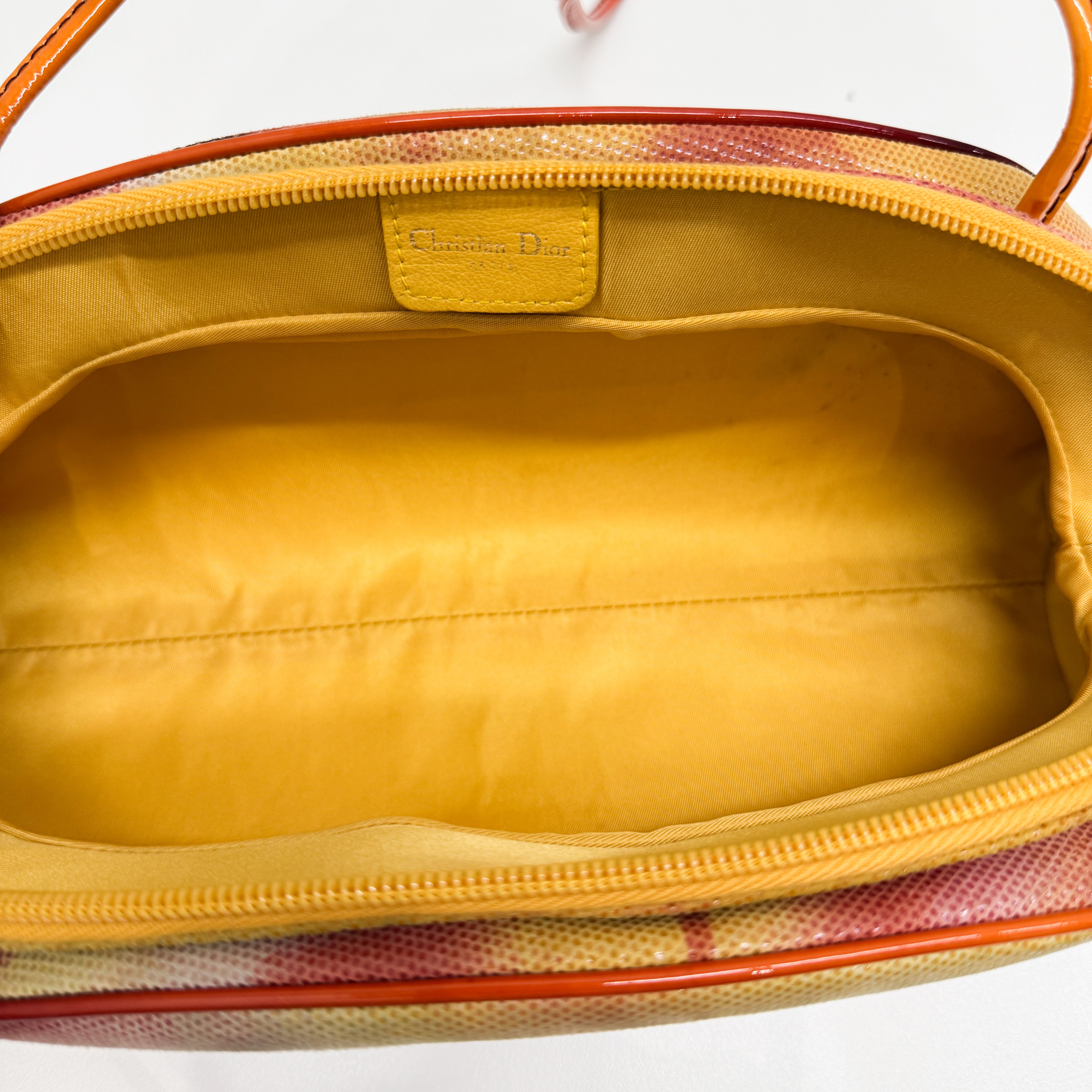 Vintage Orange  Cloth Shoulder Bag