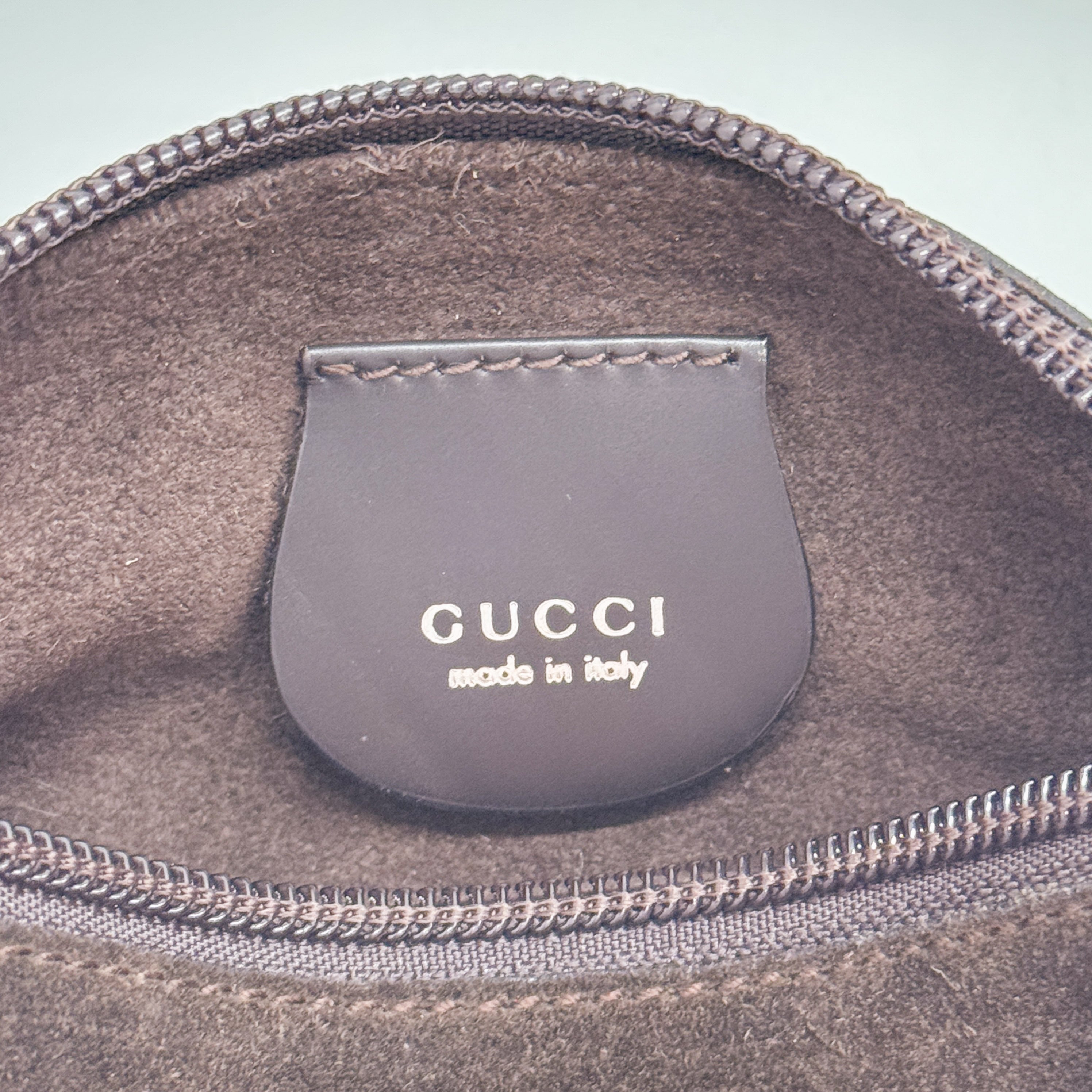 Brown Suede with Silver-tone Handle Shoulder Bag