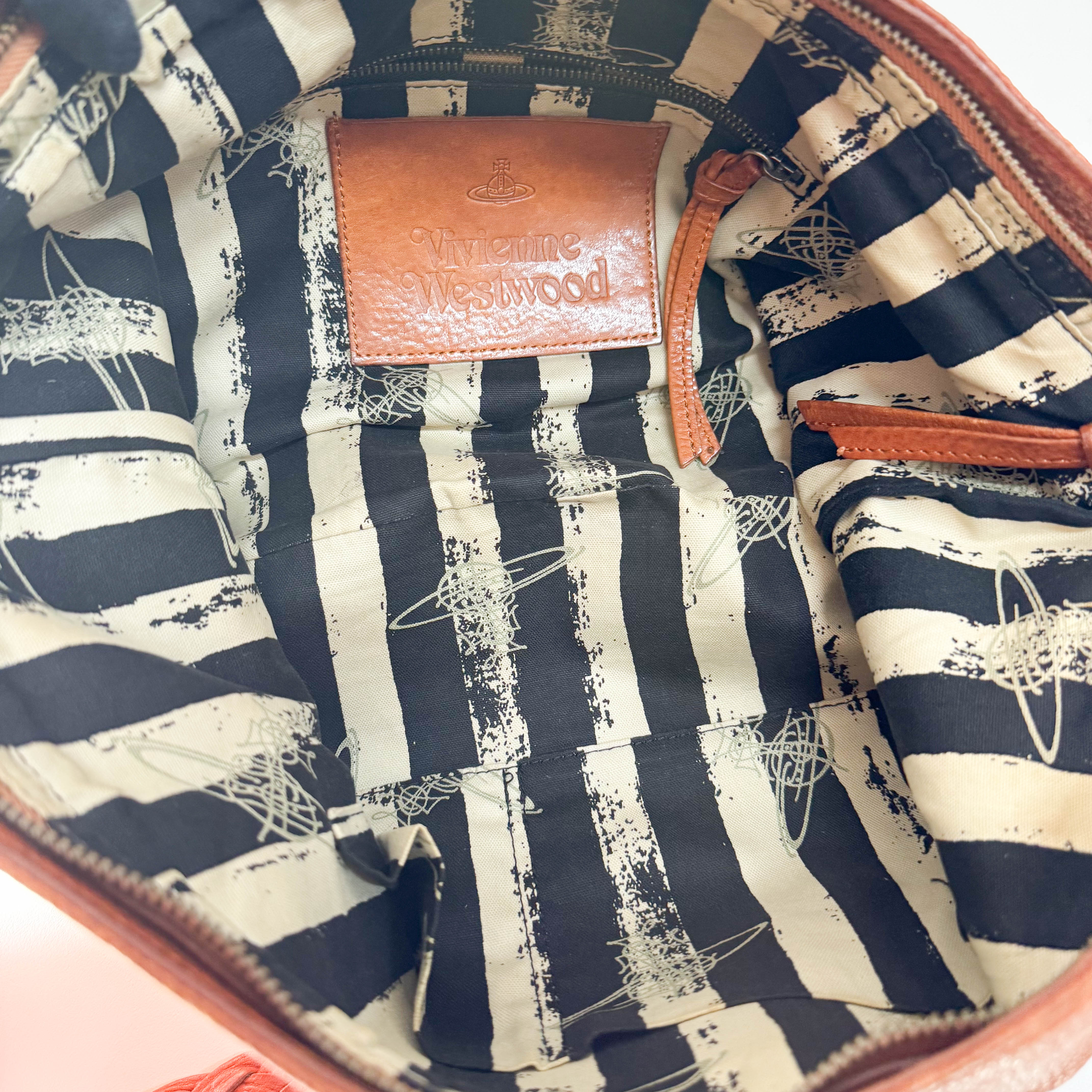 Brown Leather Crossbody Bag