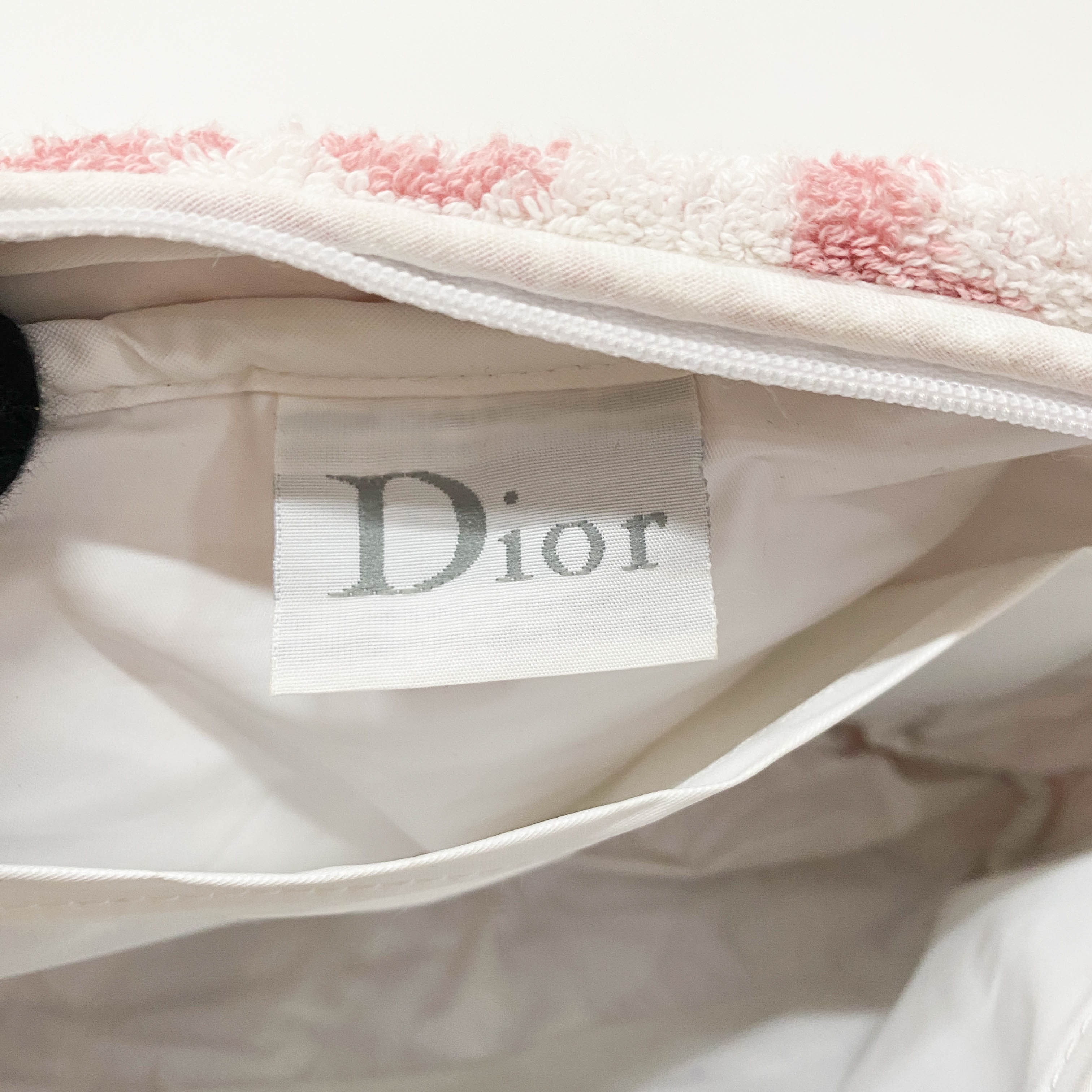 Trotter Pink Terry Cloth Towel Handbag