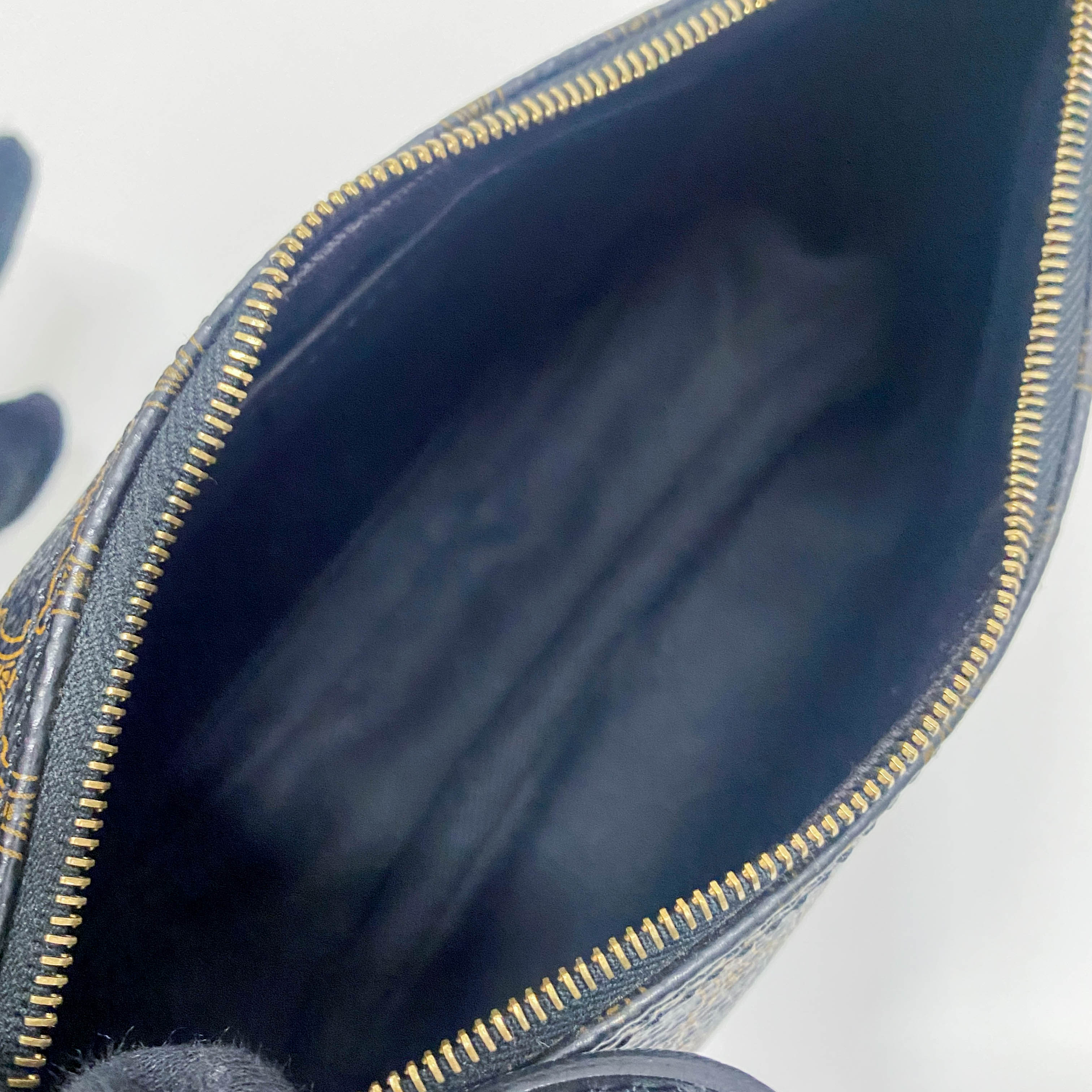 Macadam Small Black Coated Canvas Shoulder Bag