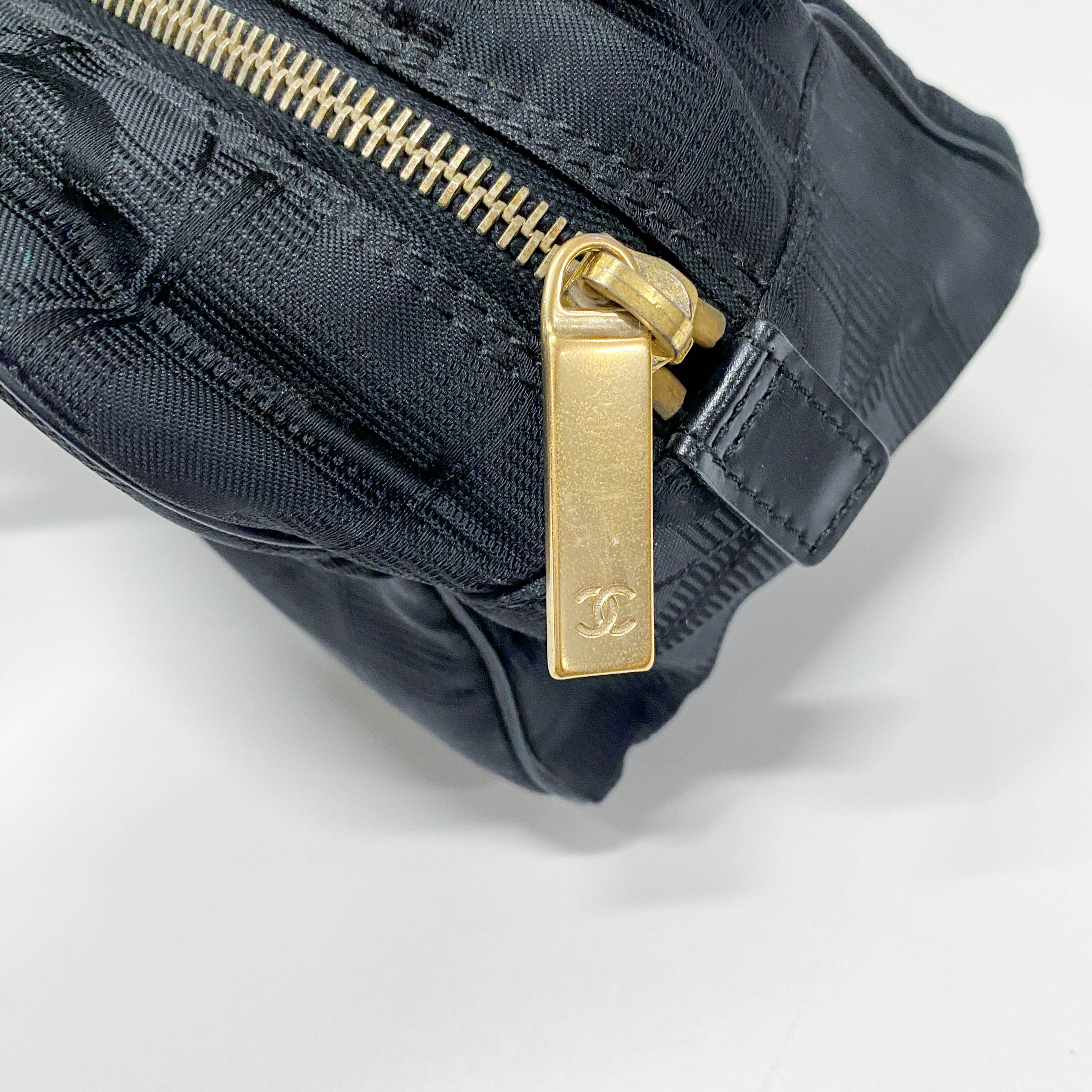 Black Nylon Shoulder Bag