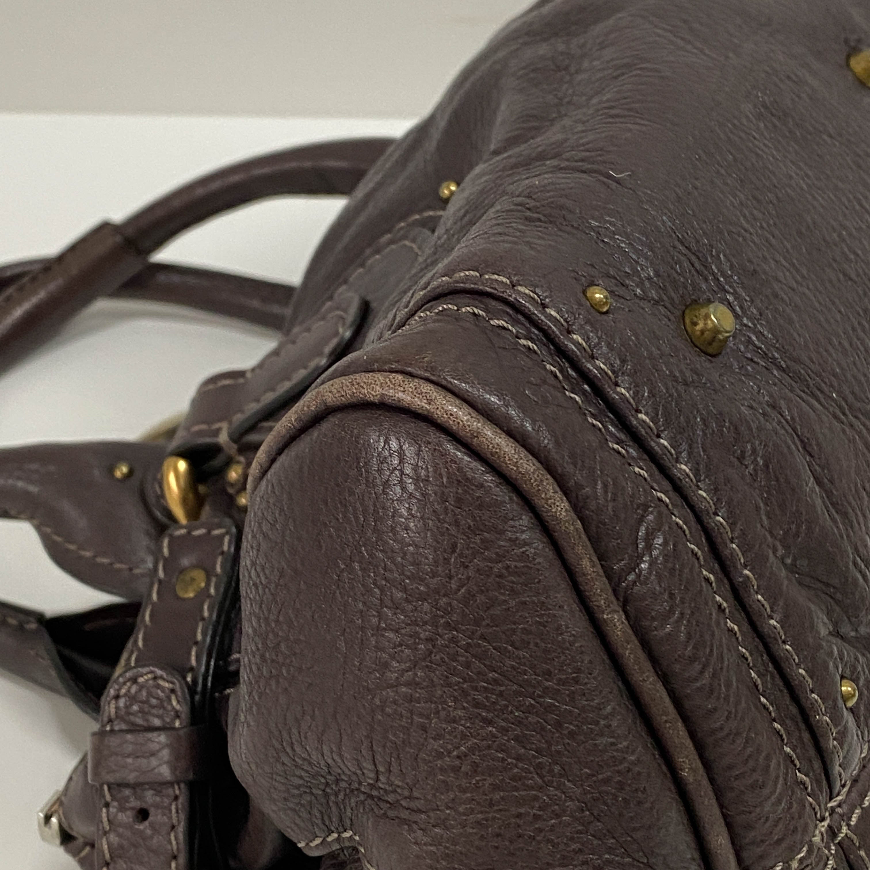 Paddington Brown Leather Handbag