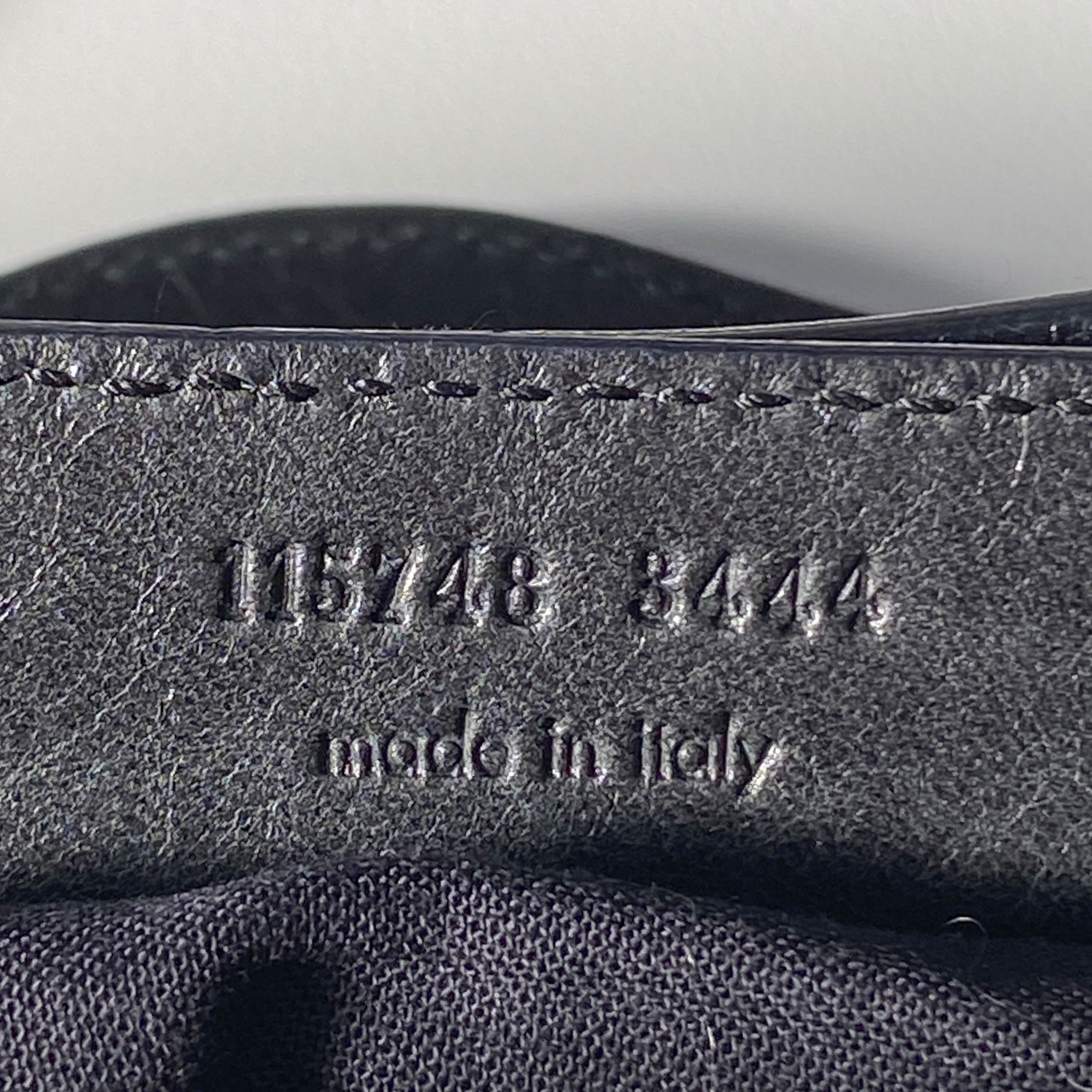 The City Black Leather Two Way Bag