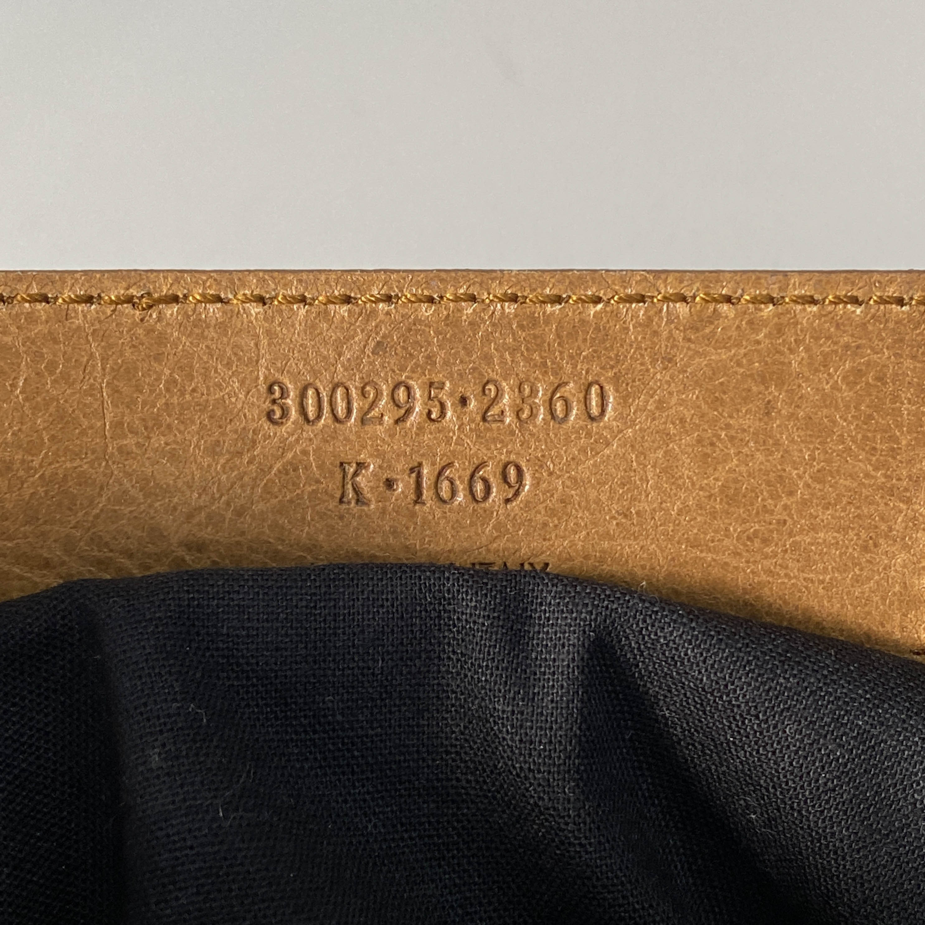 The City Mini Brown Calfskin Leather Handbag