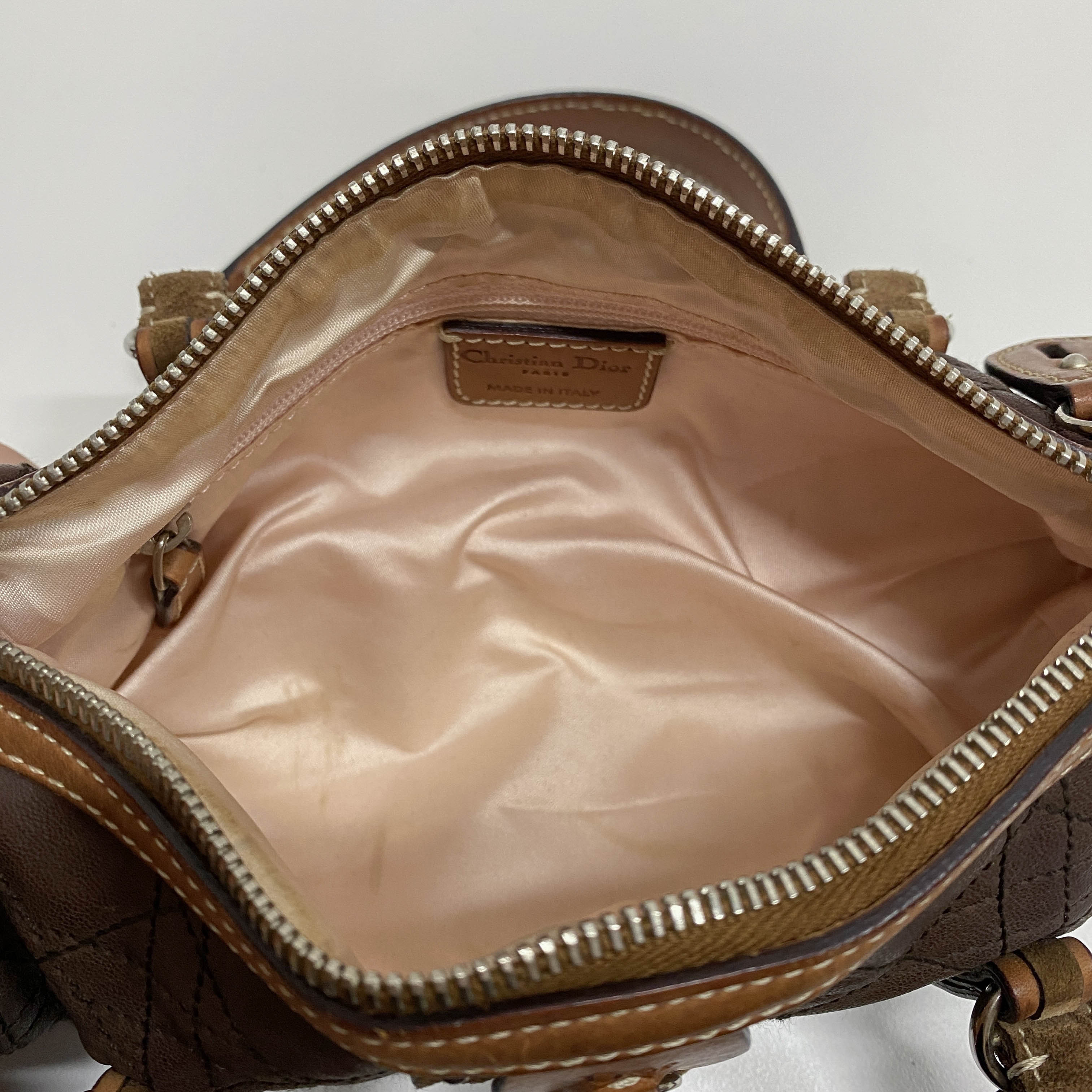 Vintage Brown Leather Hand Bag