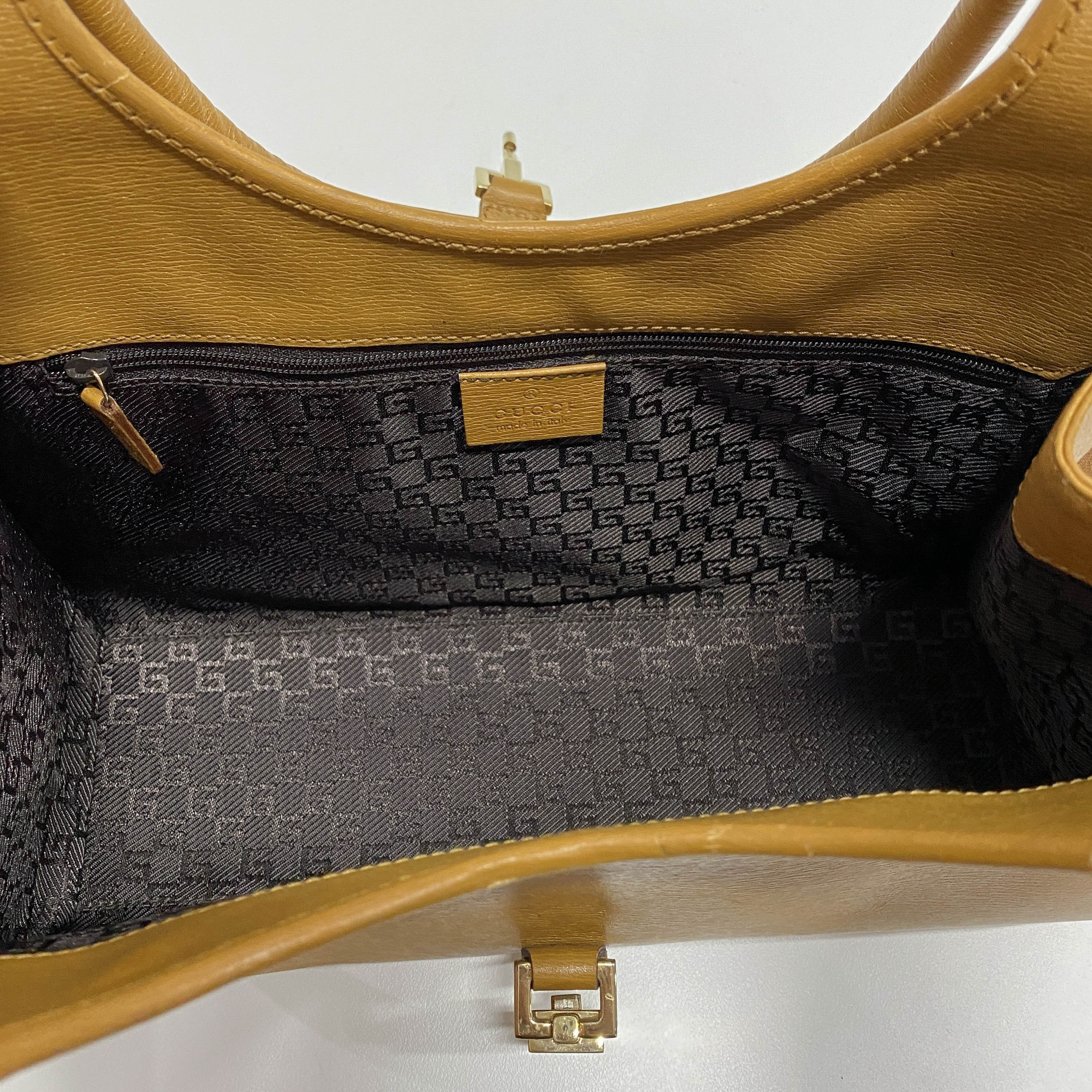 Jackie Brown Leather Shoulder Bag