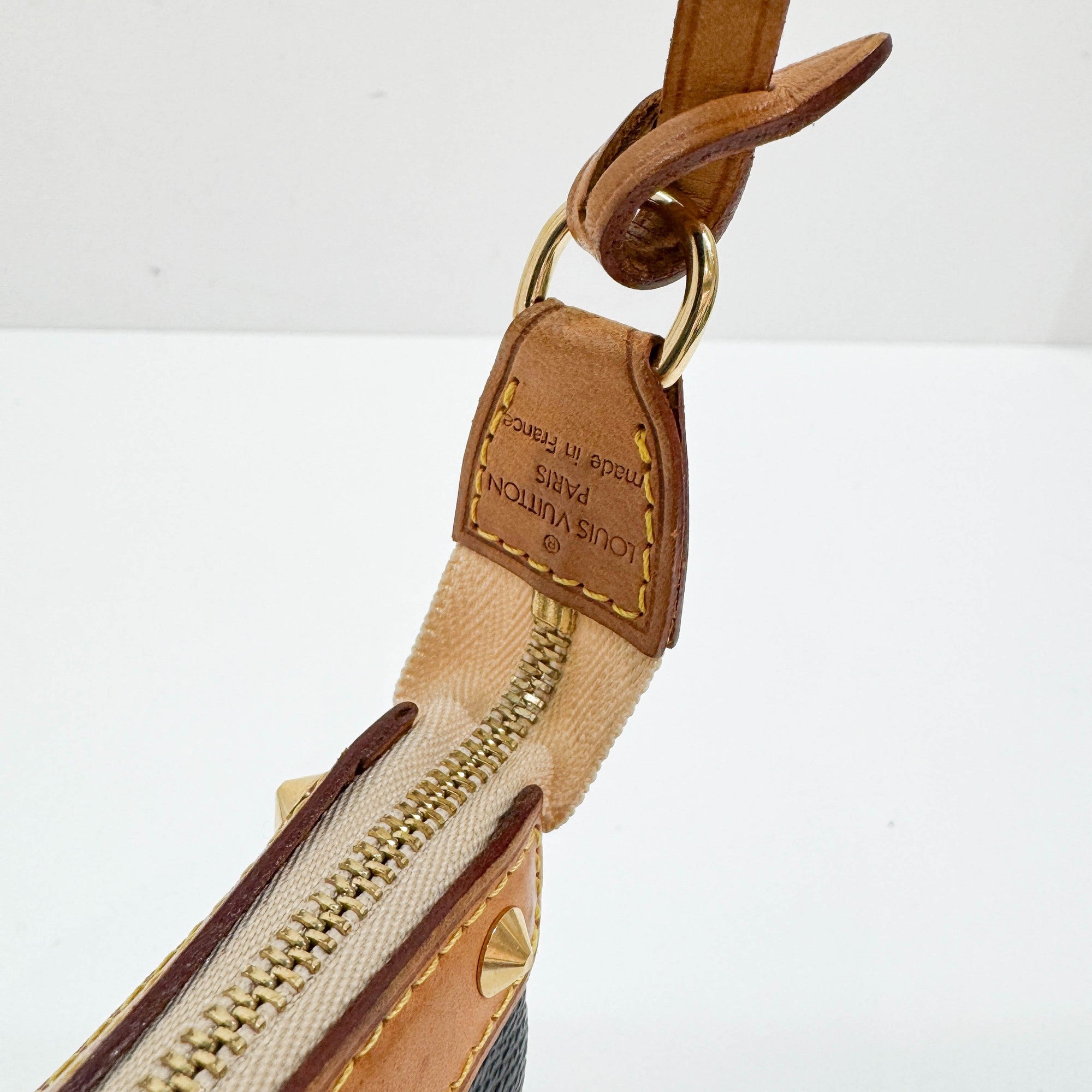 LV x Takashi Murakami Black Canvas Pochette Accessoire