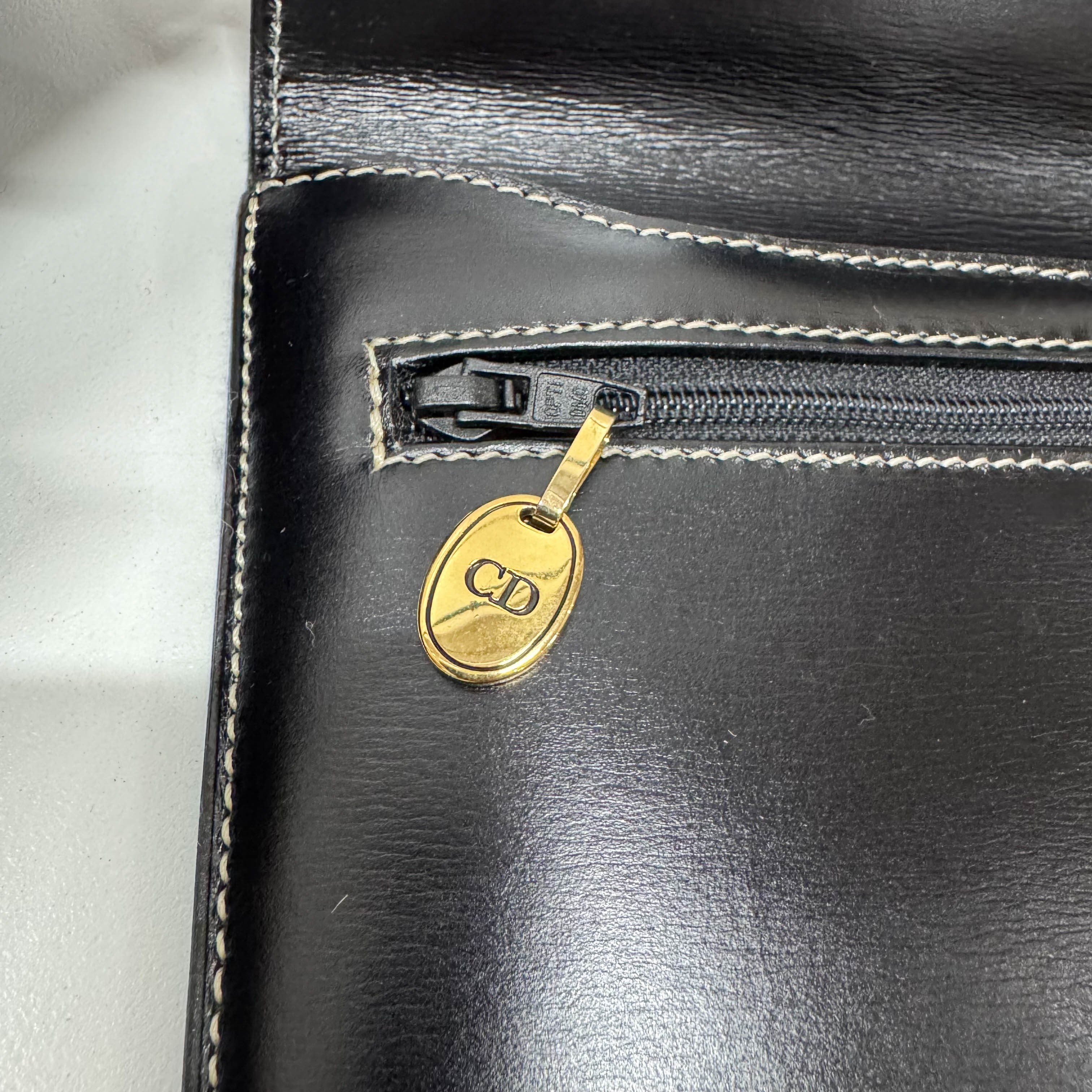 Envelope Leather Clutch Bag