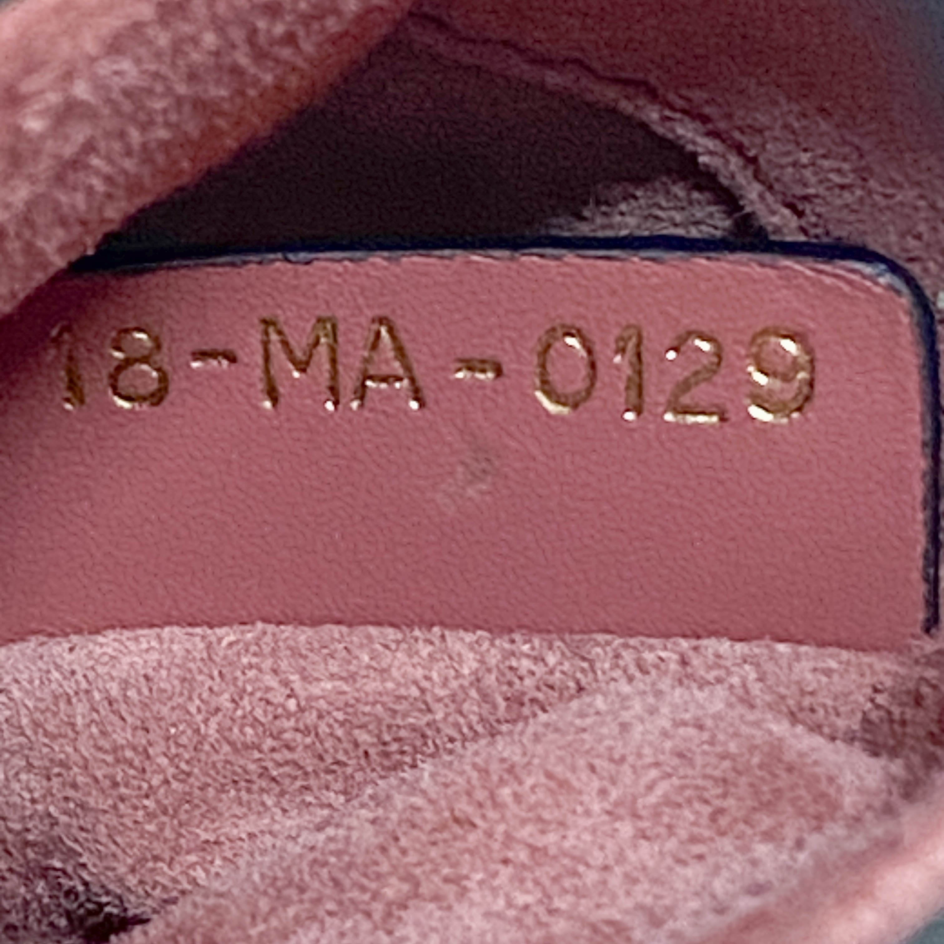 Saddle Rose Pink Leather Shoulder Bag