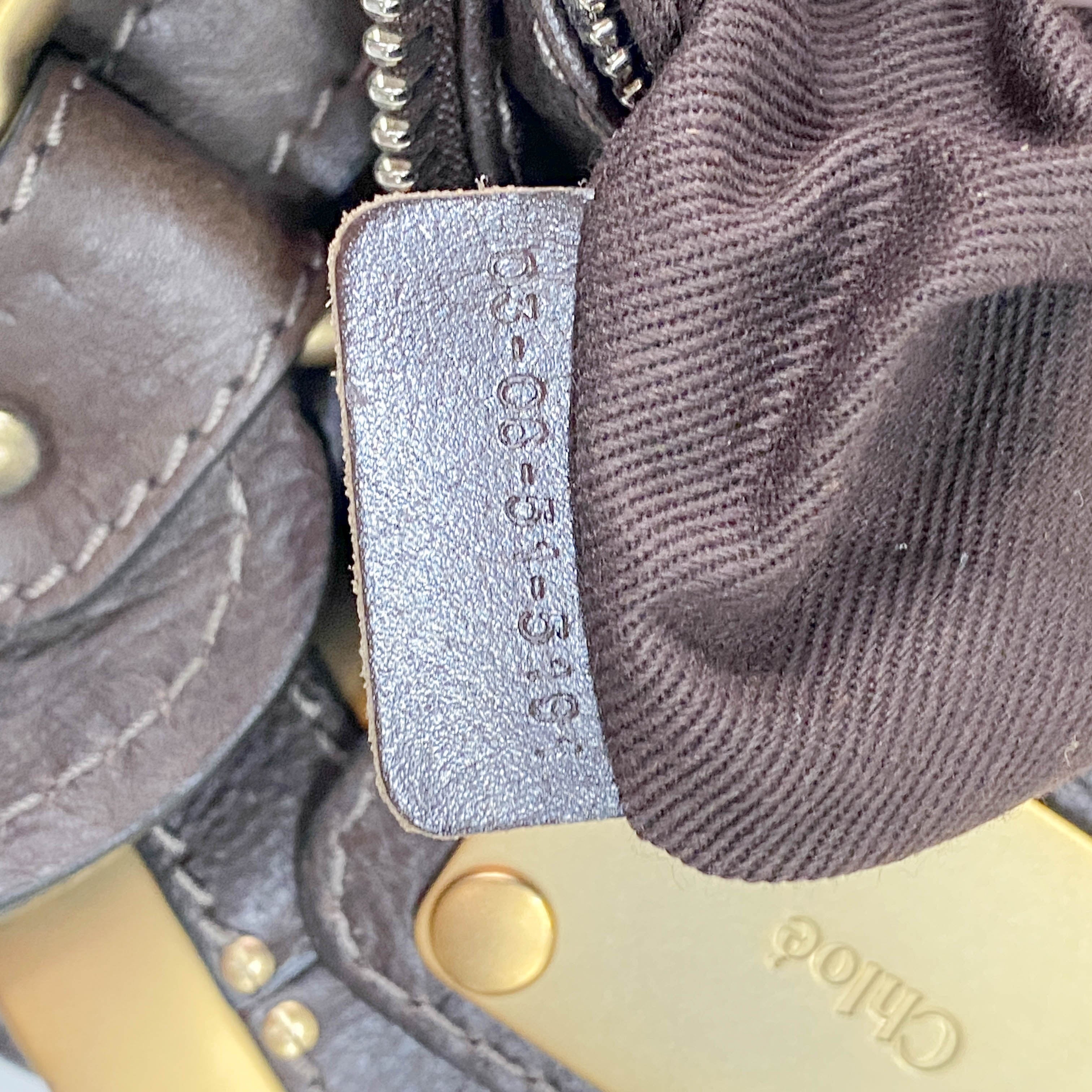 Paddington Brown Leather Shoulder Bag