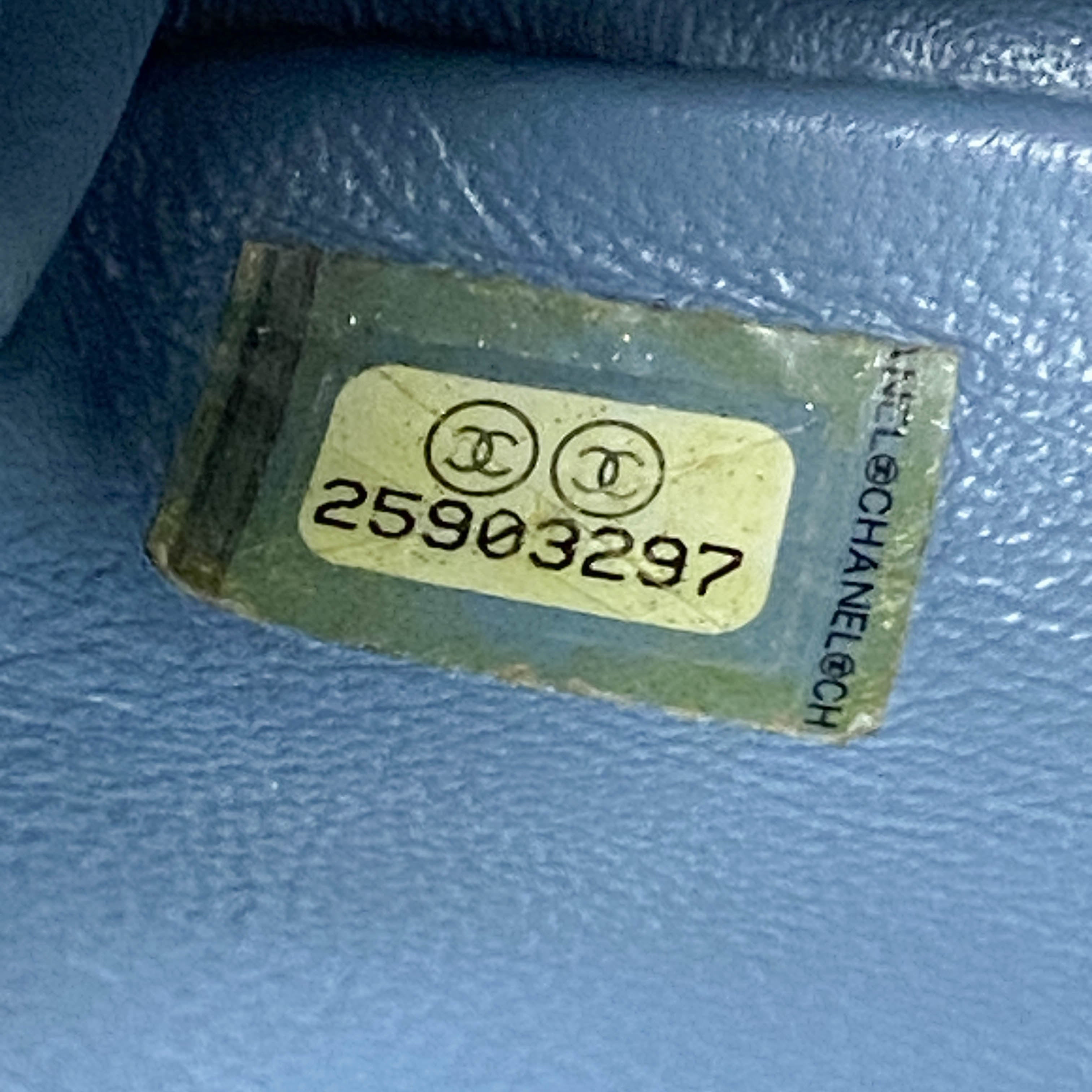 Small Waterfall Timeless Blue Sequin Bag