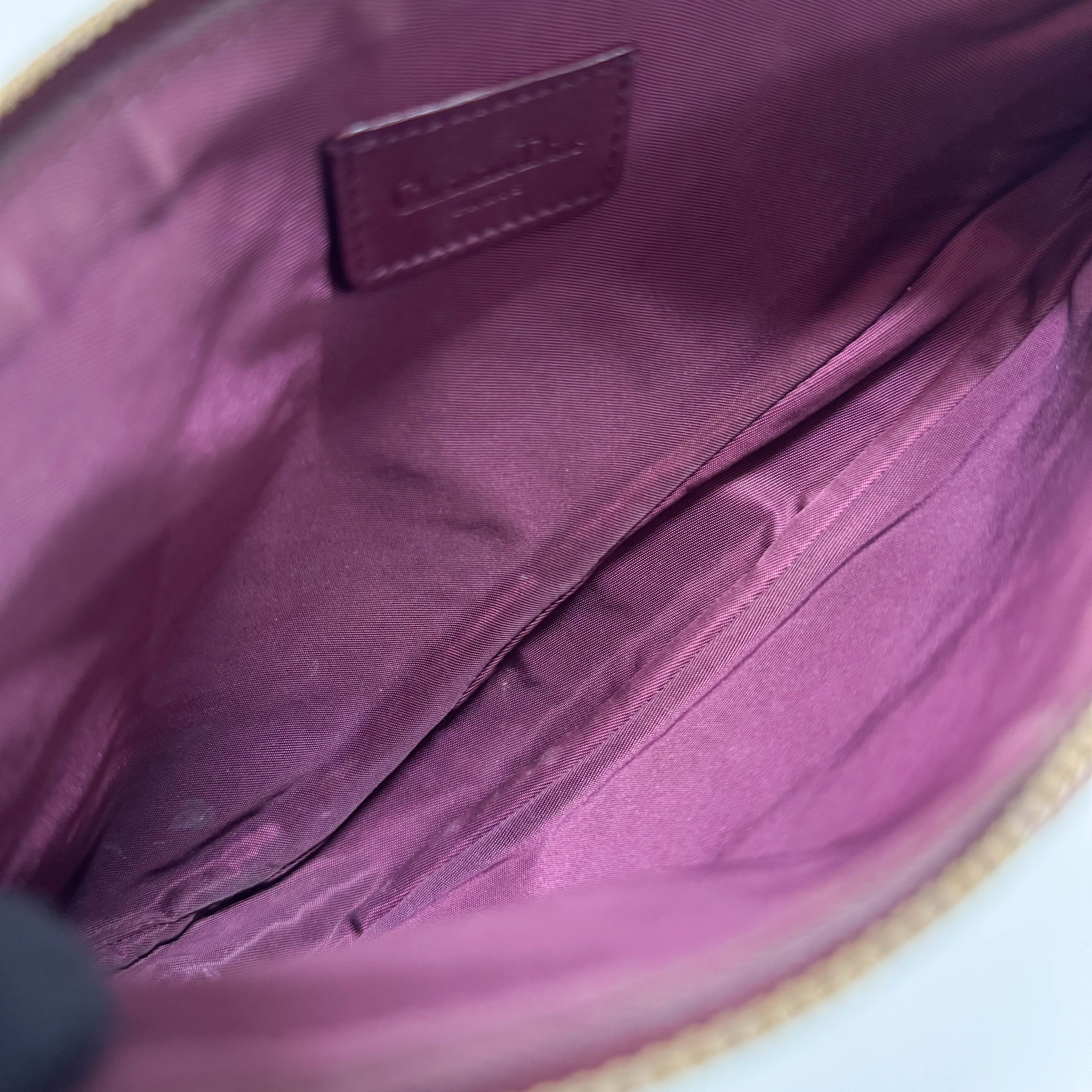 Saddle Red Trotter Canvas Shoulder Bag