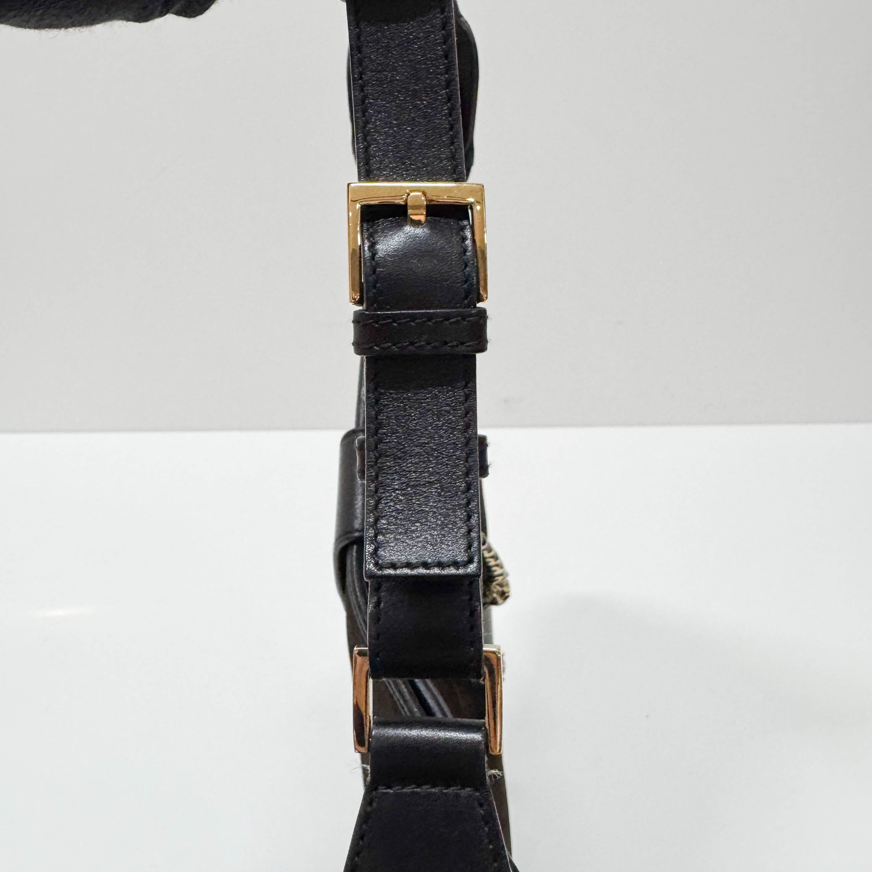 Dionysus Dark Brown Suede Hobo Bag