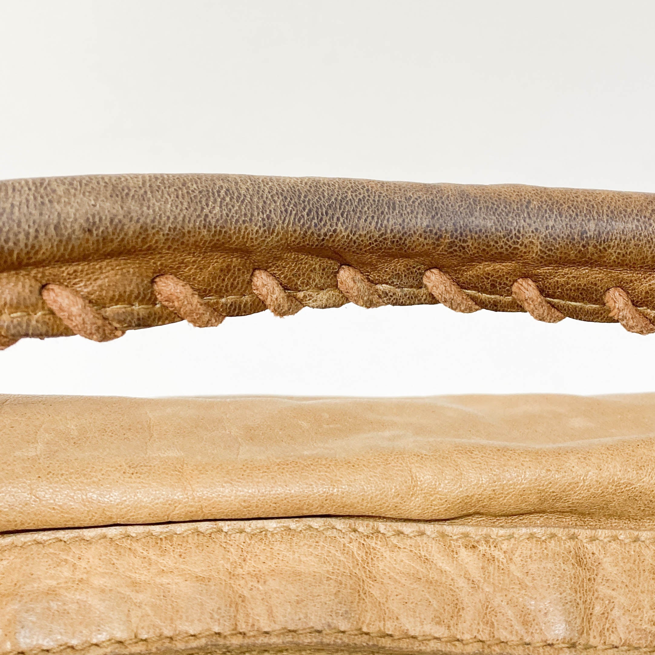 The Day Brown Calfskin Leather Hobo Bag