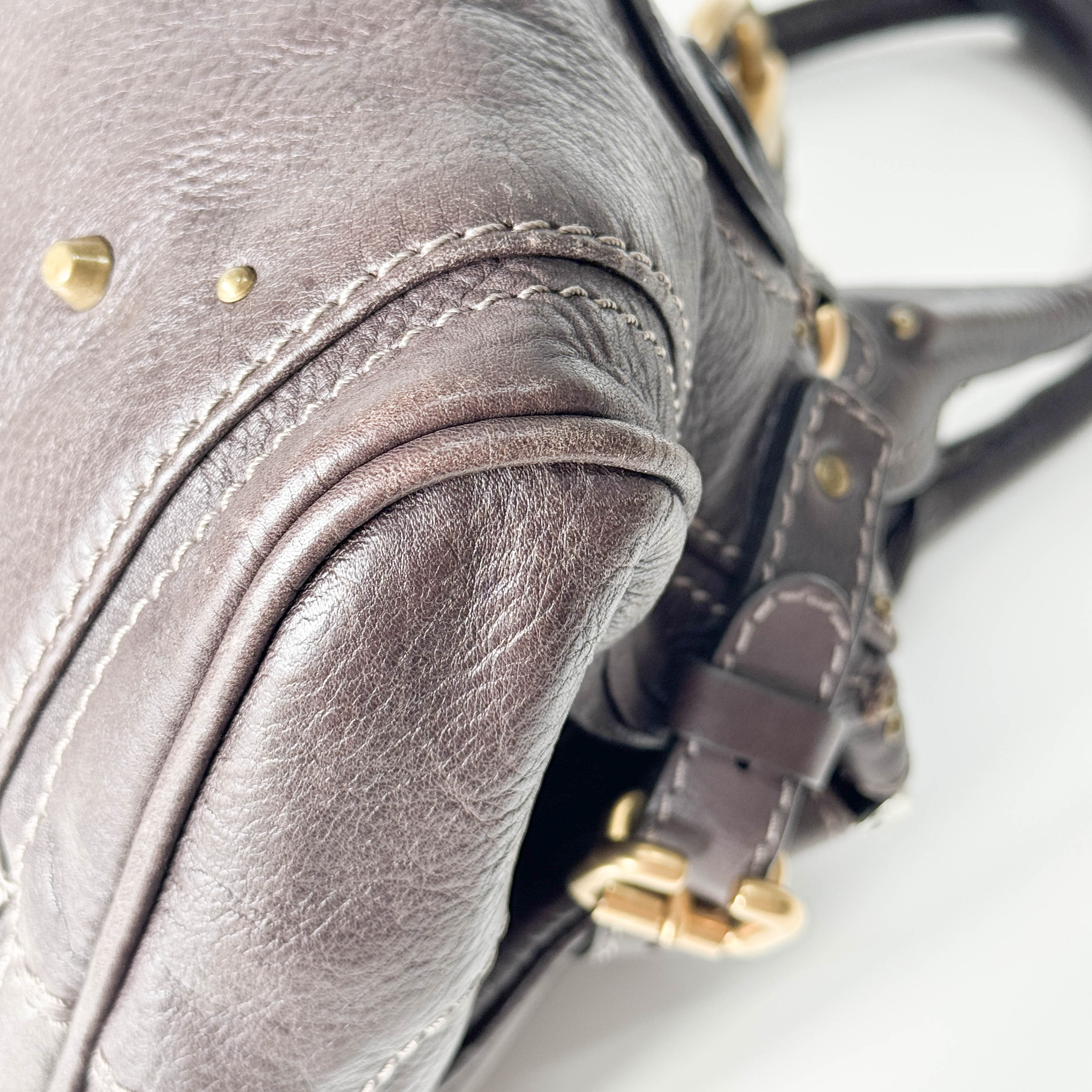 Paddington Brown Leather Shoulder Bag