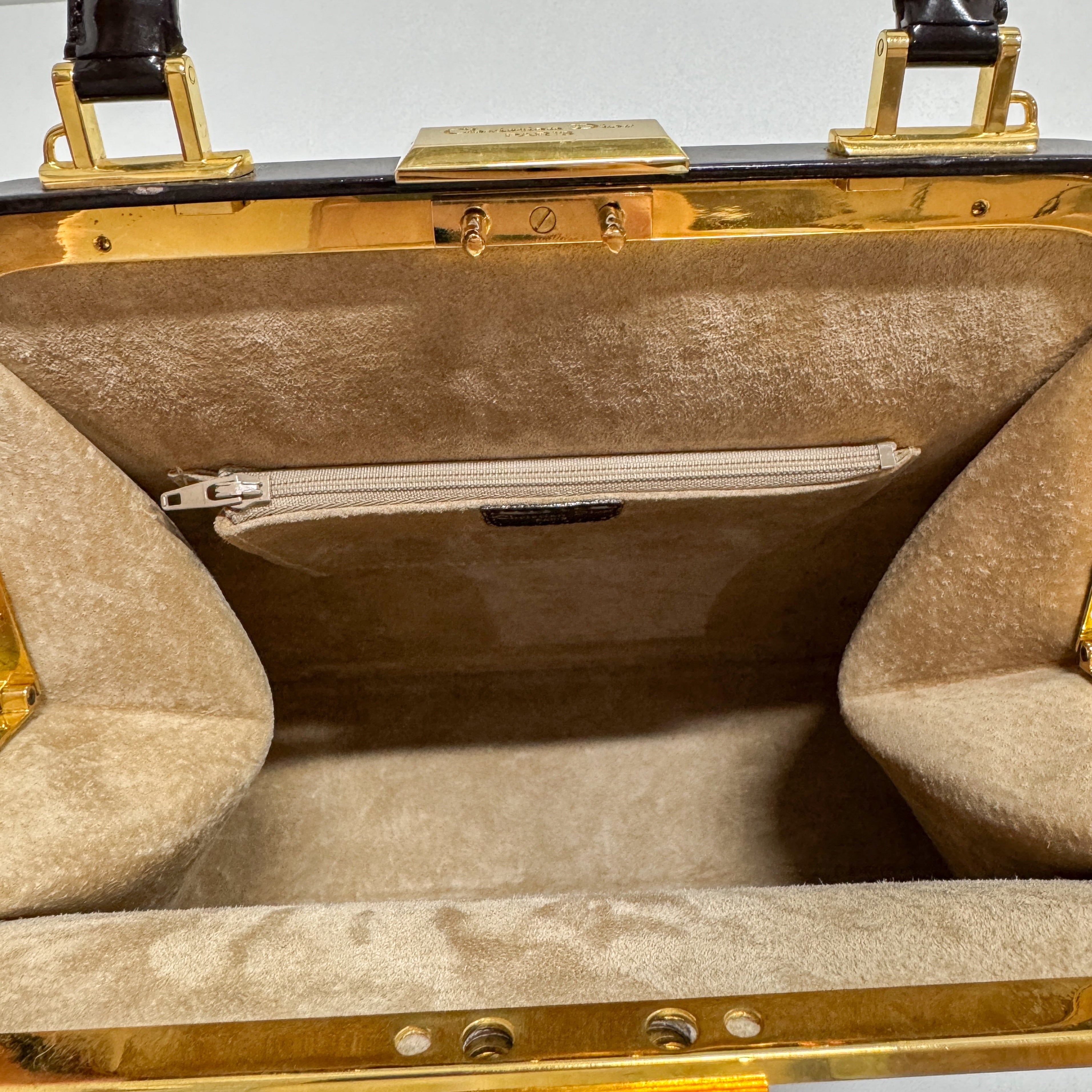 Brown Leather Handbag