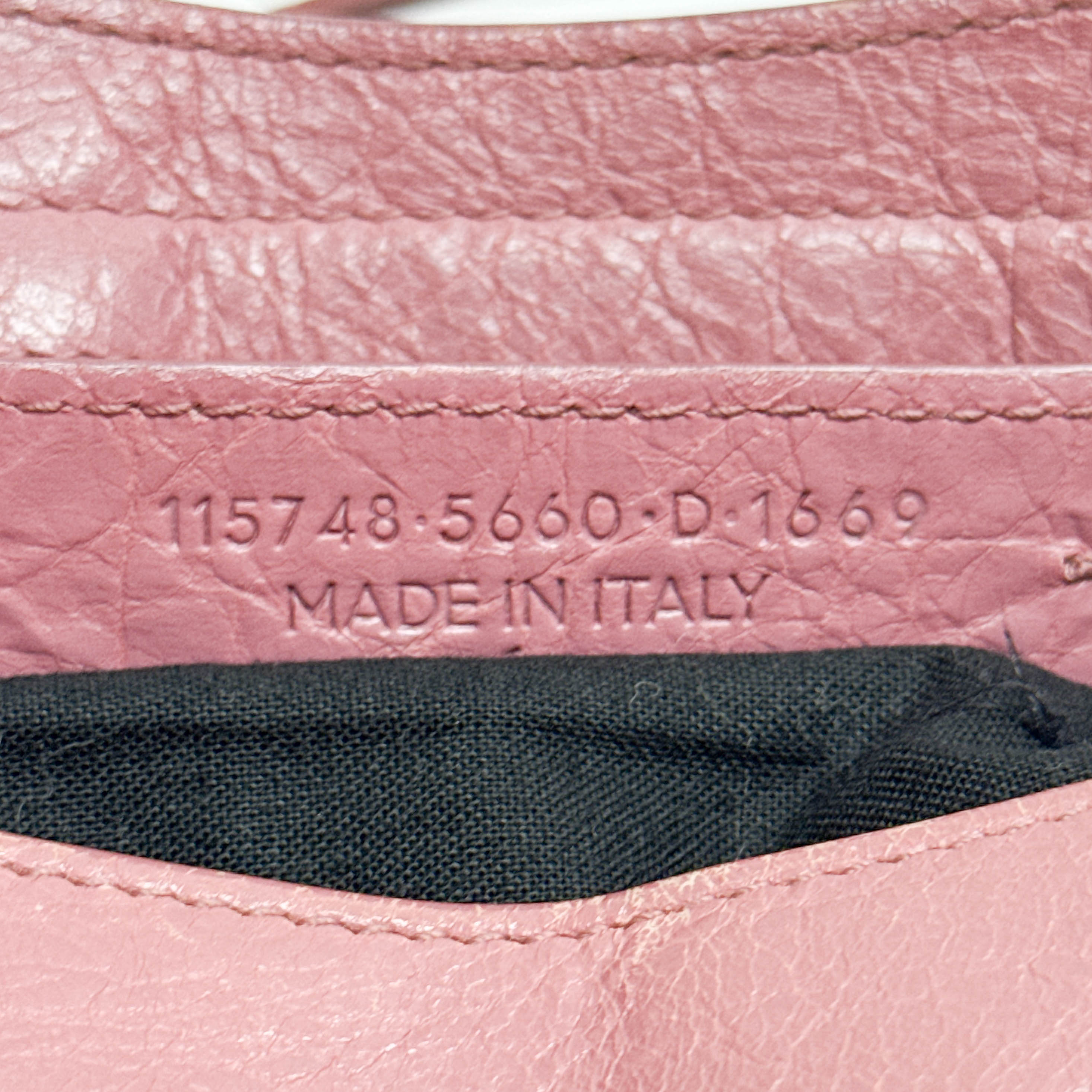 City Pink Leather Two Way Bag