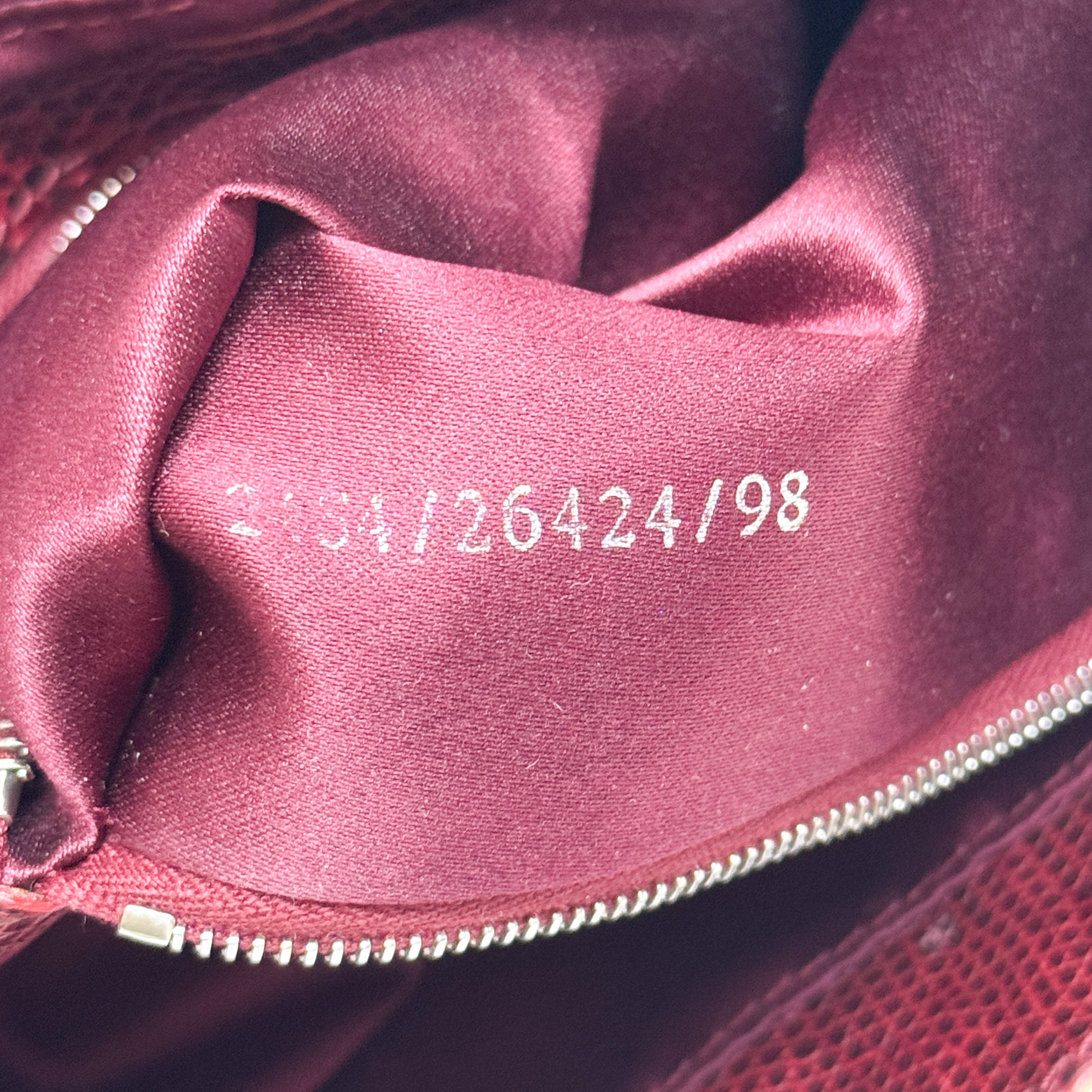 Baguette Neutral Beaded Shoulder Bag