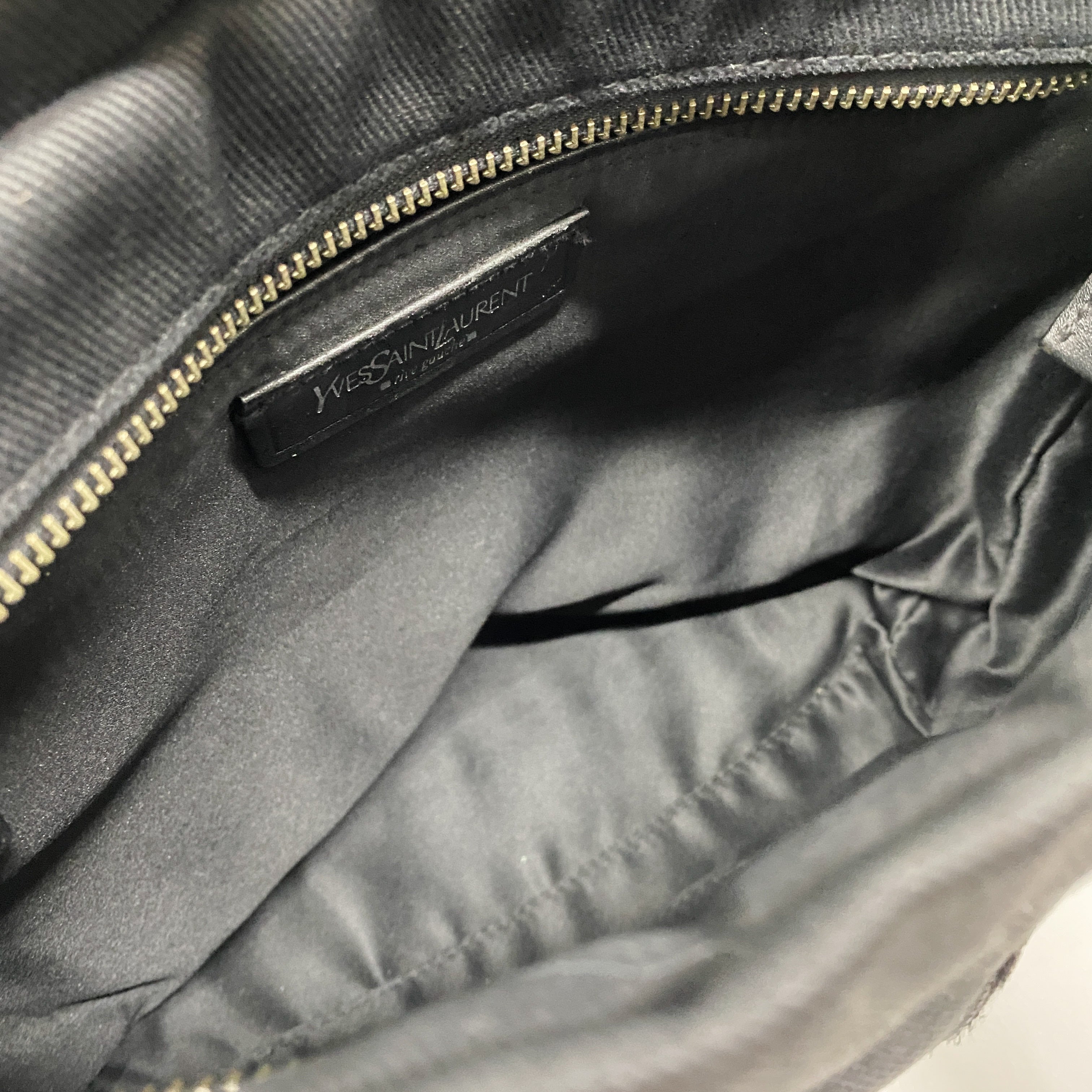 Black Canvas Tote Shoulder Bag