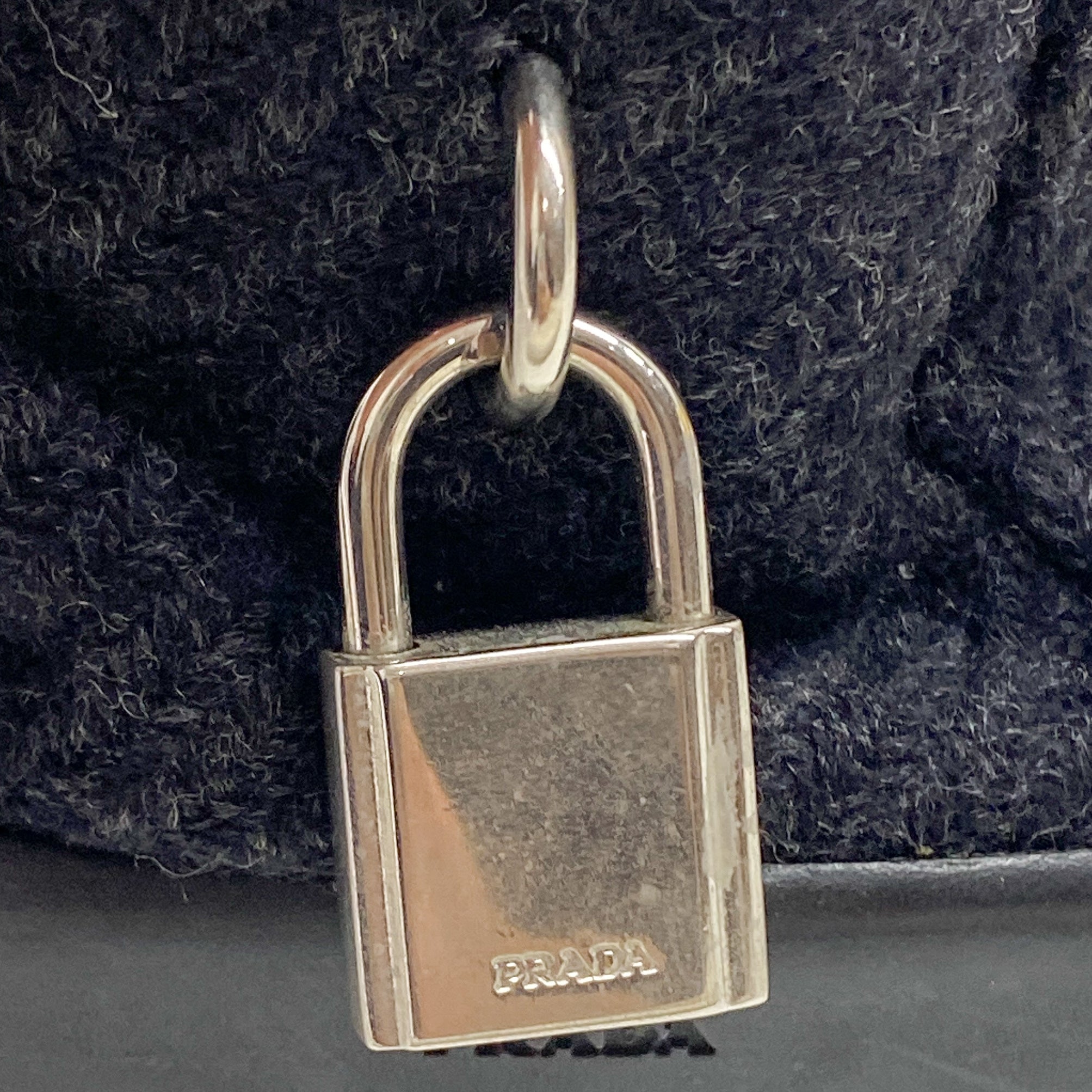 Vintage Black Wool Shoulder Bag