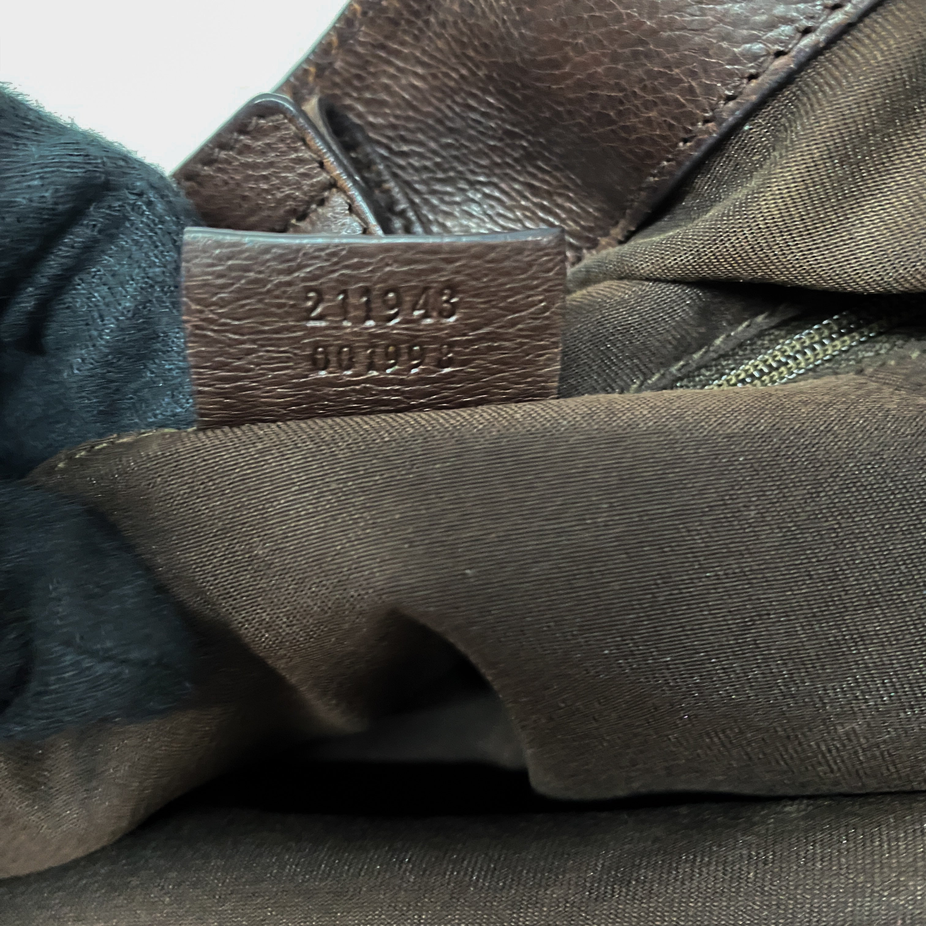 Brown Leather Tote Bag