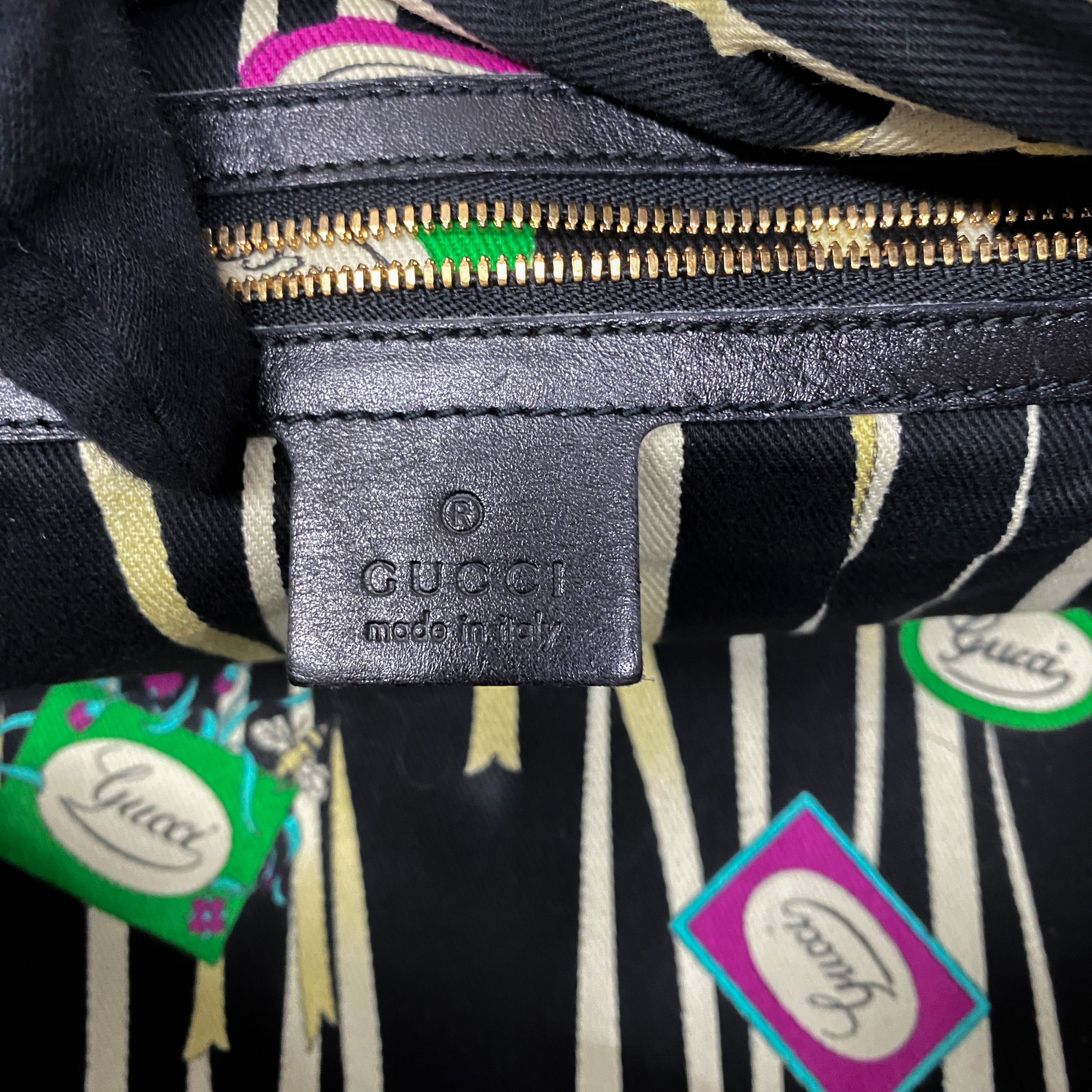 Horsebit Black Suede Boston Bag