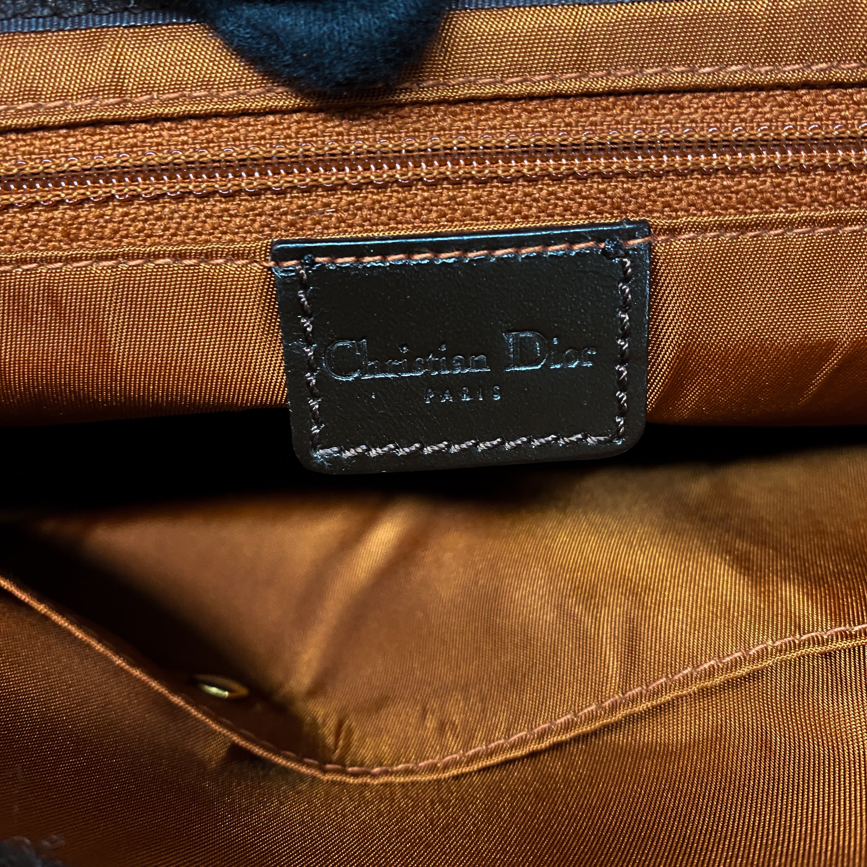 Vintage Brown Cheetah Print Pony Hair Two Way Bag