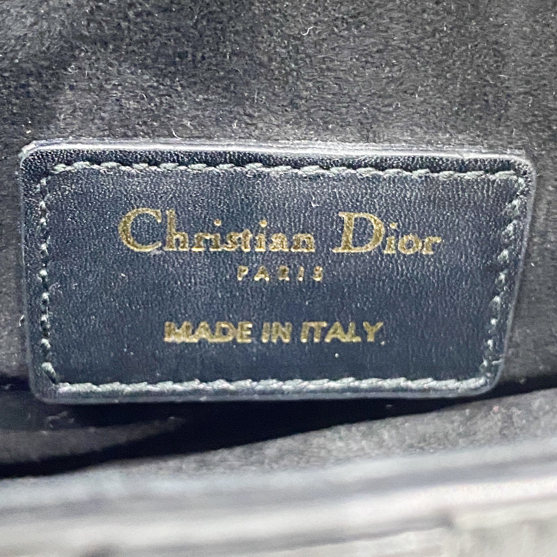 Black Leather Saddle Bag