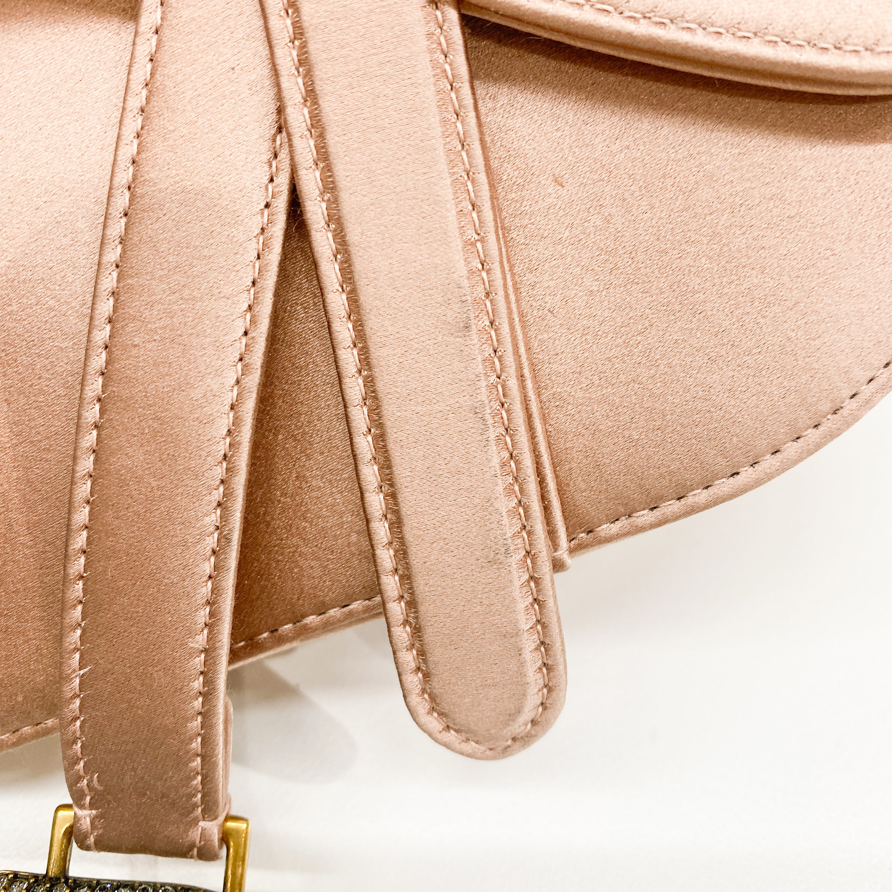 Saddle Bag Satin Rhinestone