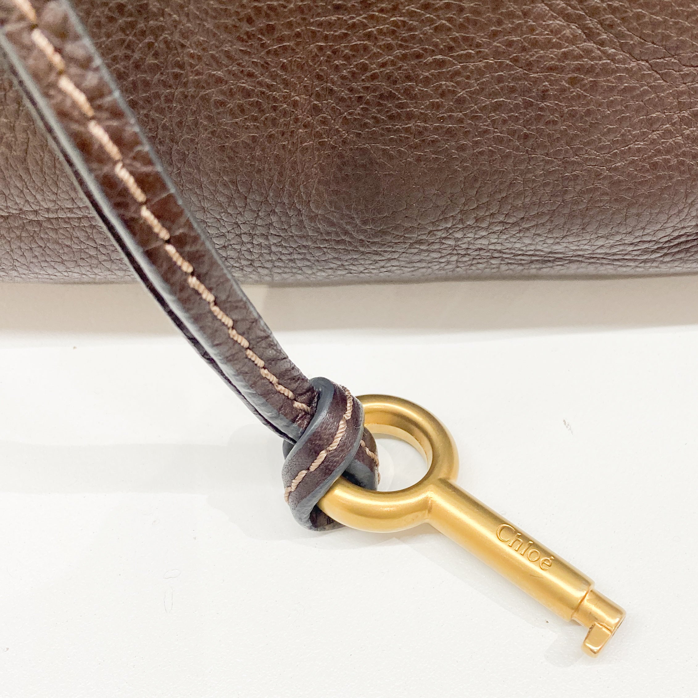 Paddington Brown Leather Shoulder Bag