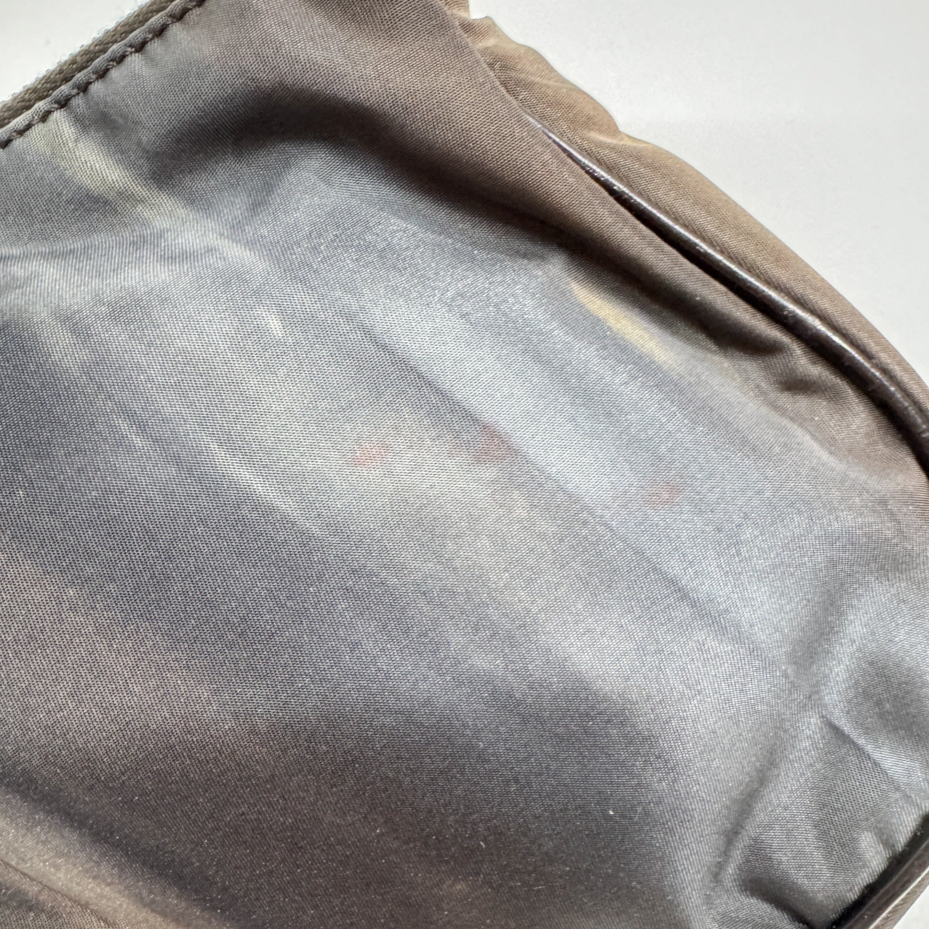 Saddle Multicolor Nylon Shoulder Bag