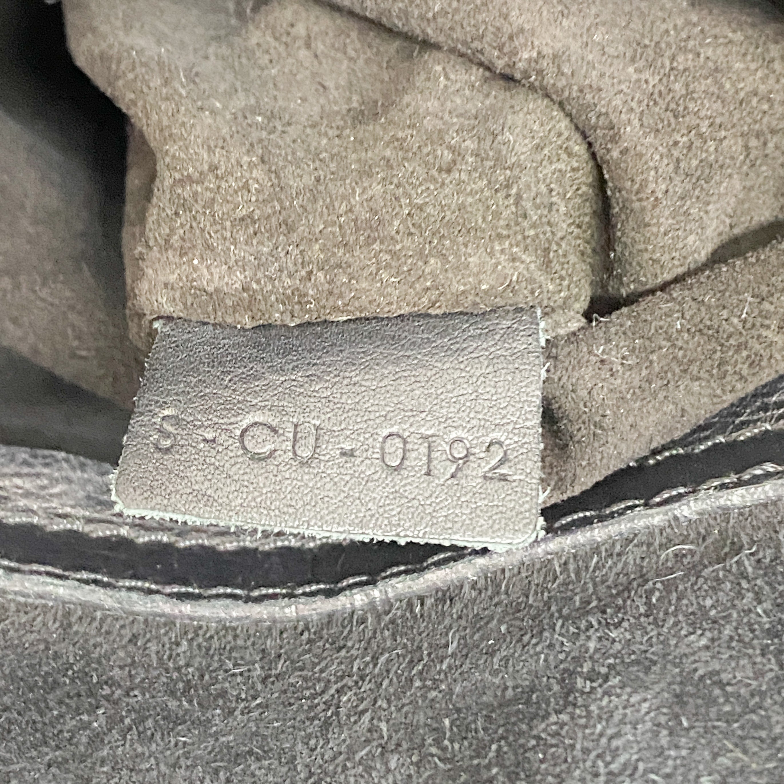 Luggage Phantom Black Crocodile Embossed Hand Bag