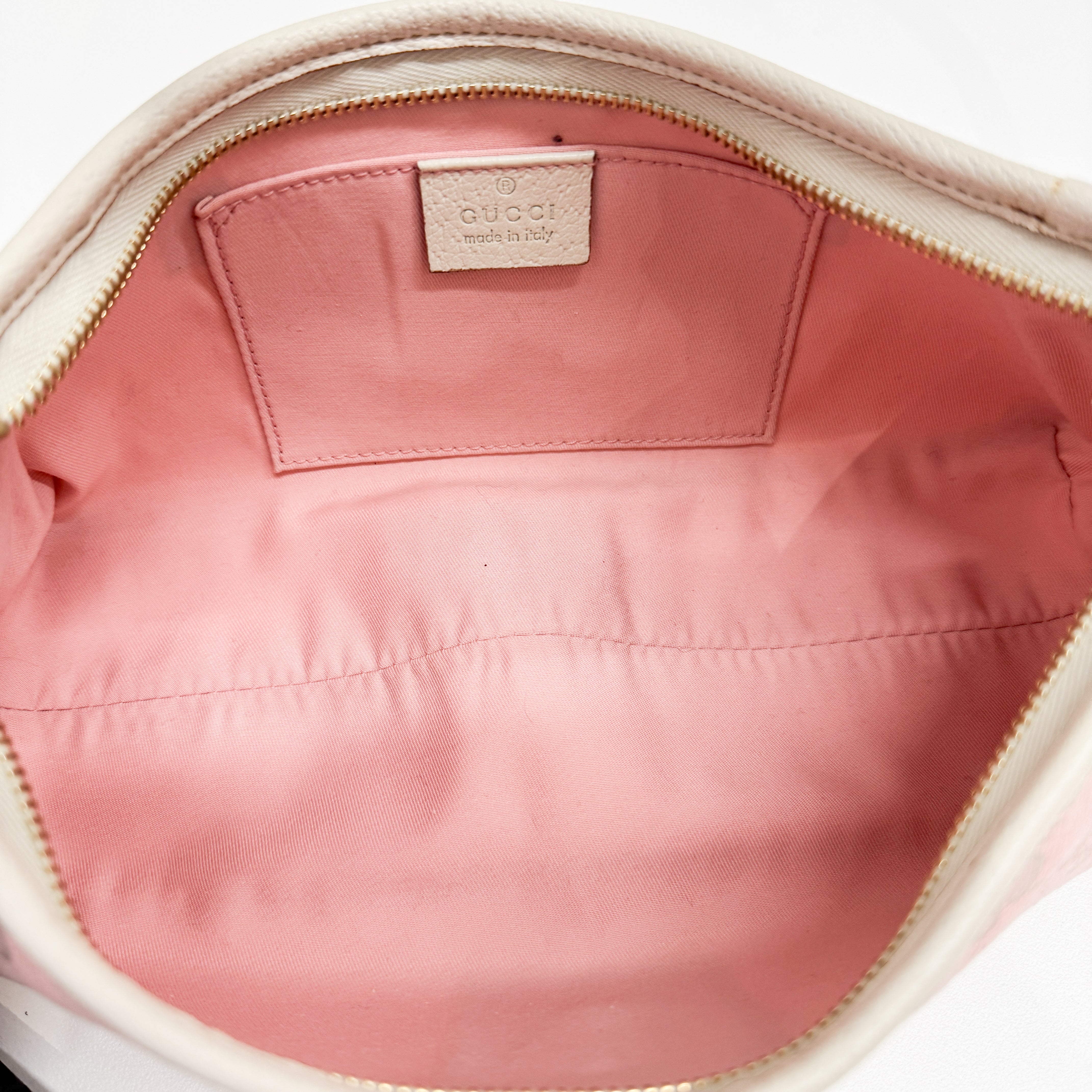 GG Pink Canvas Shoulder Bag