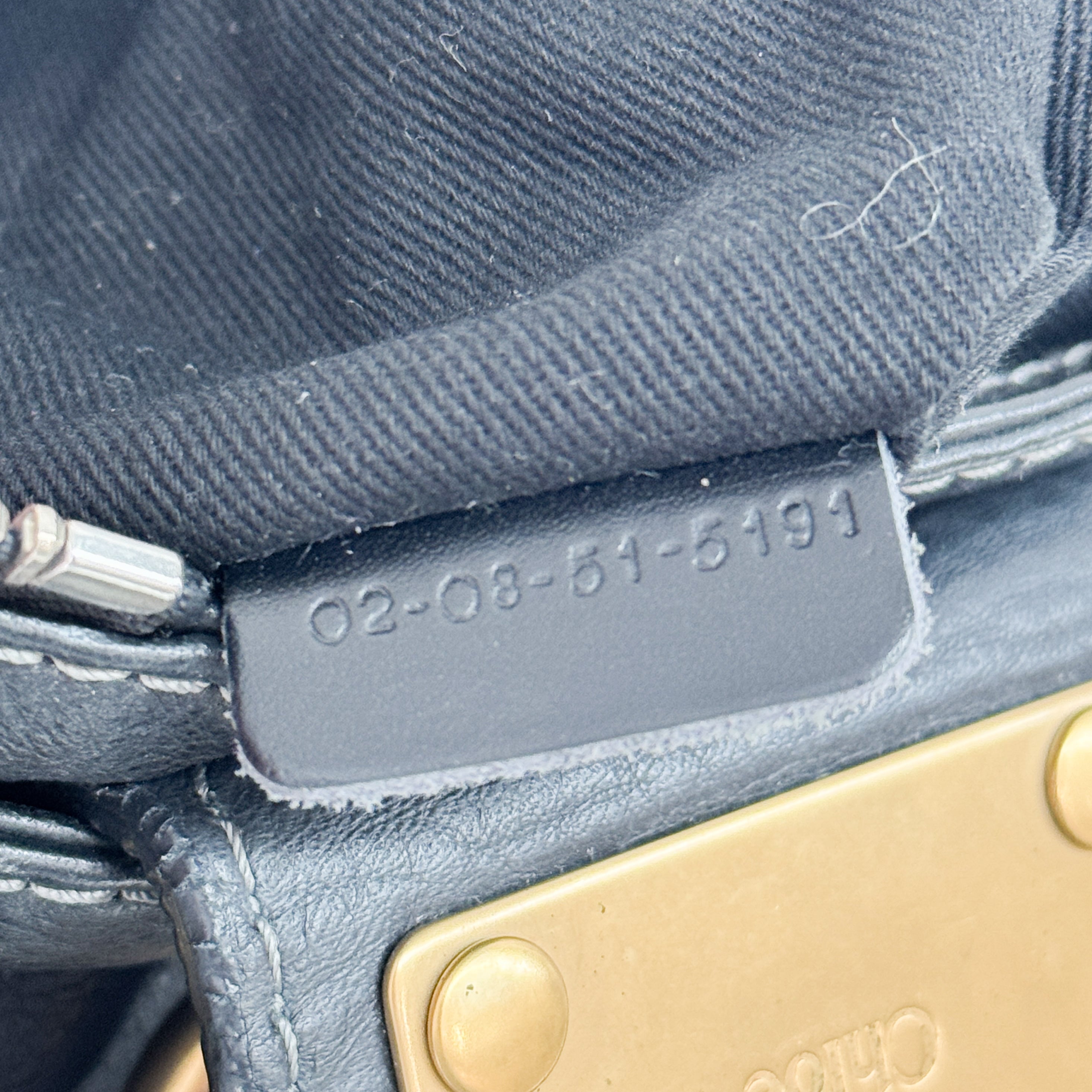 Mini Paddington Black Leather Shoulder Bag