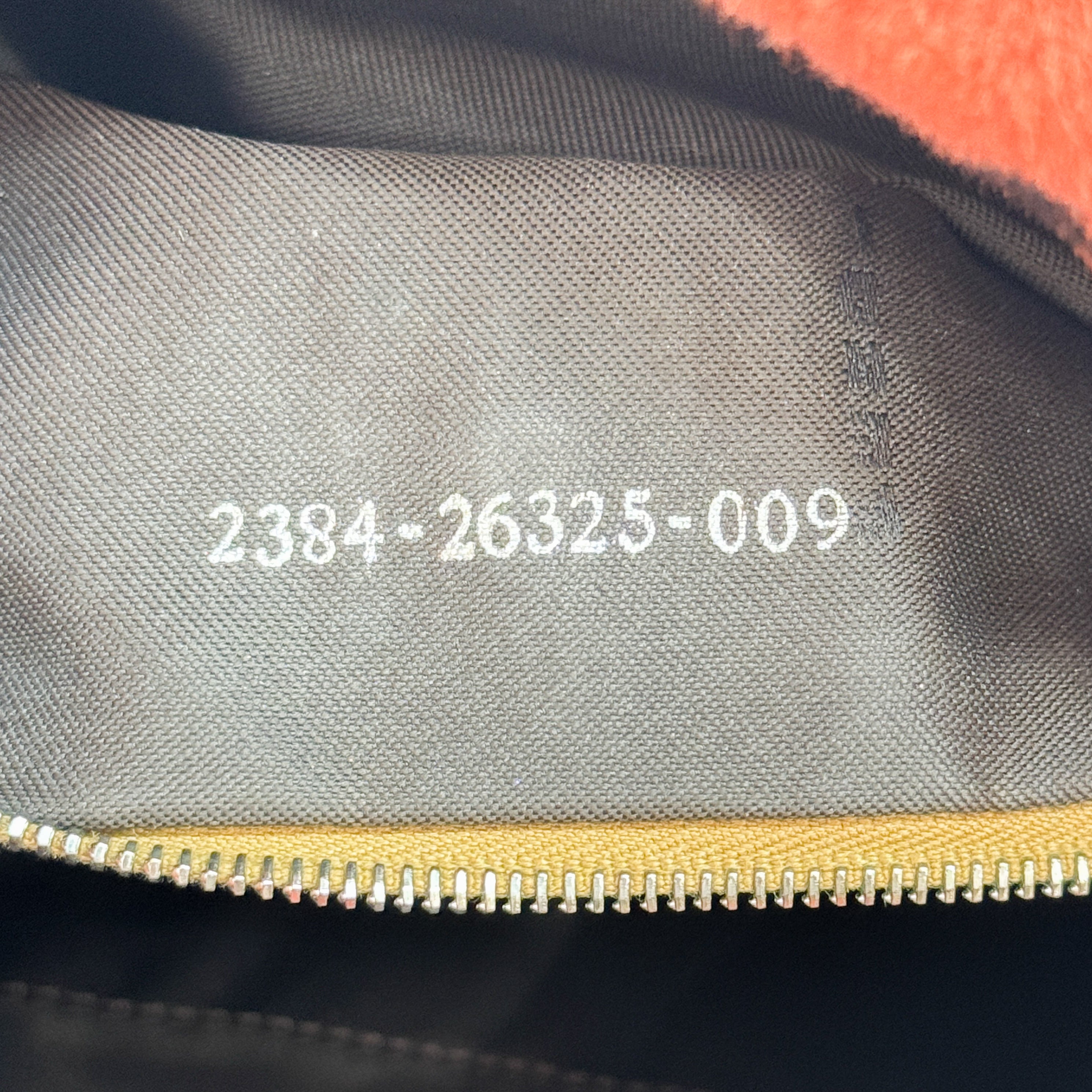 Mamma Baguette Orange Dalmatian Print Fur Shoulder Bag