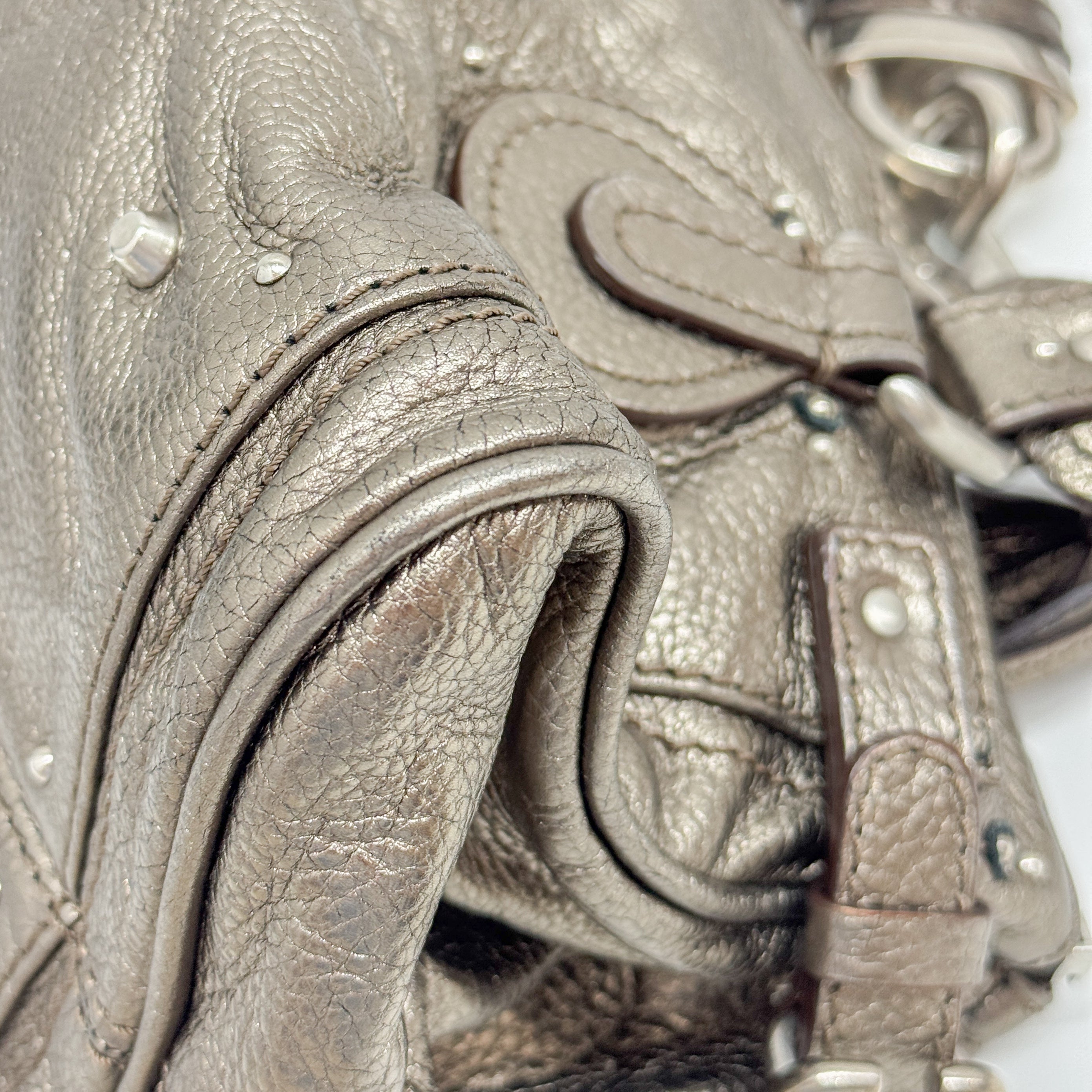 Paddington Bronze Leather Shoulder Bag