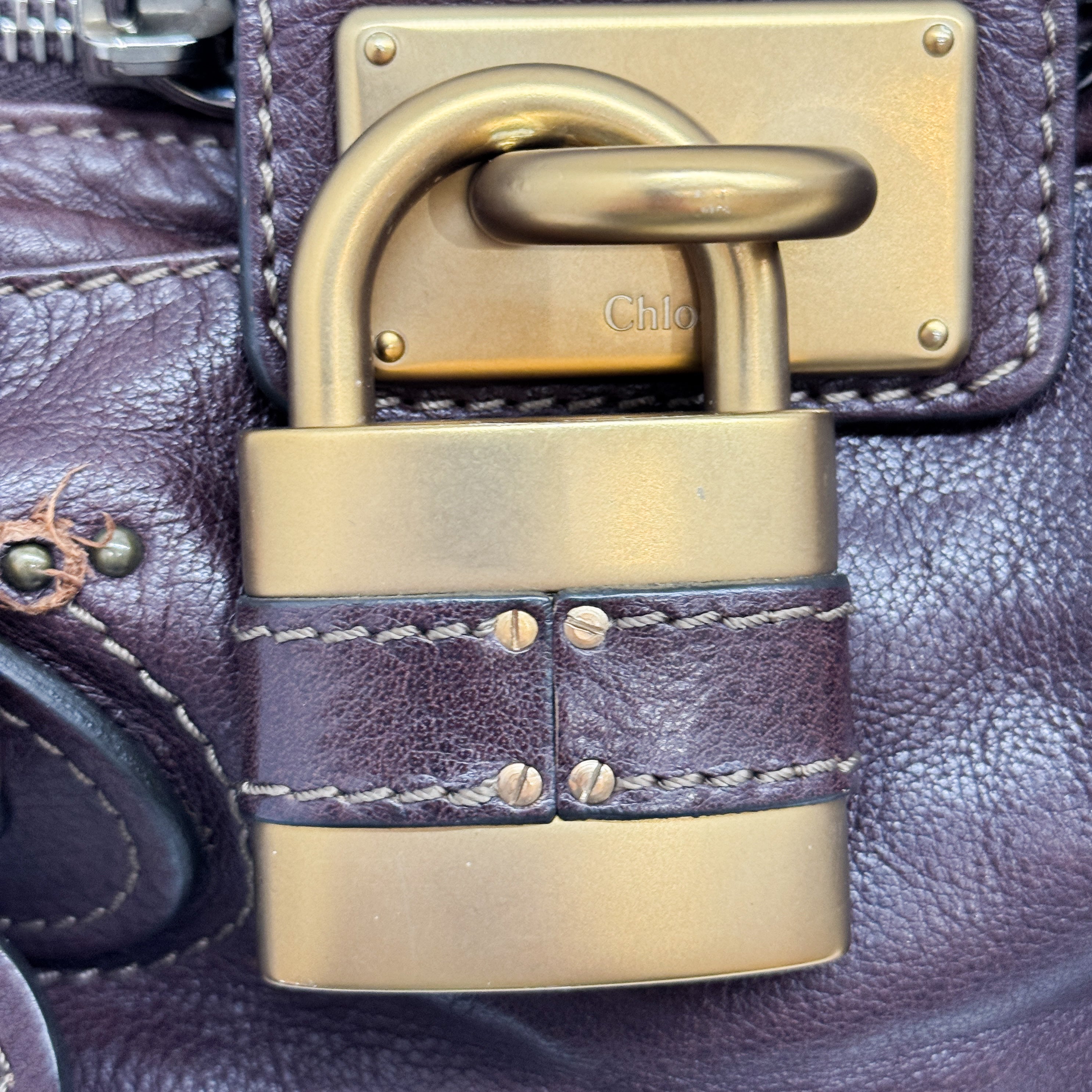 Paddington Brown Leather Shoulder Bag