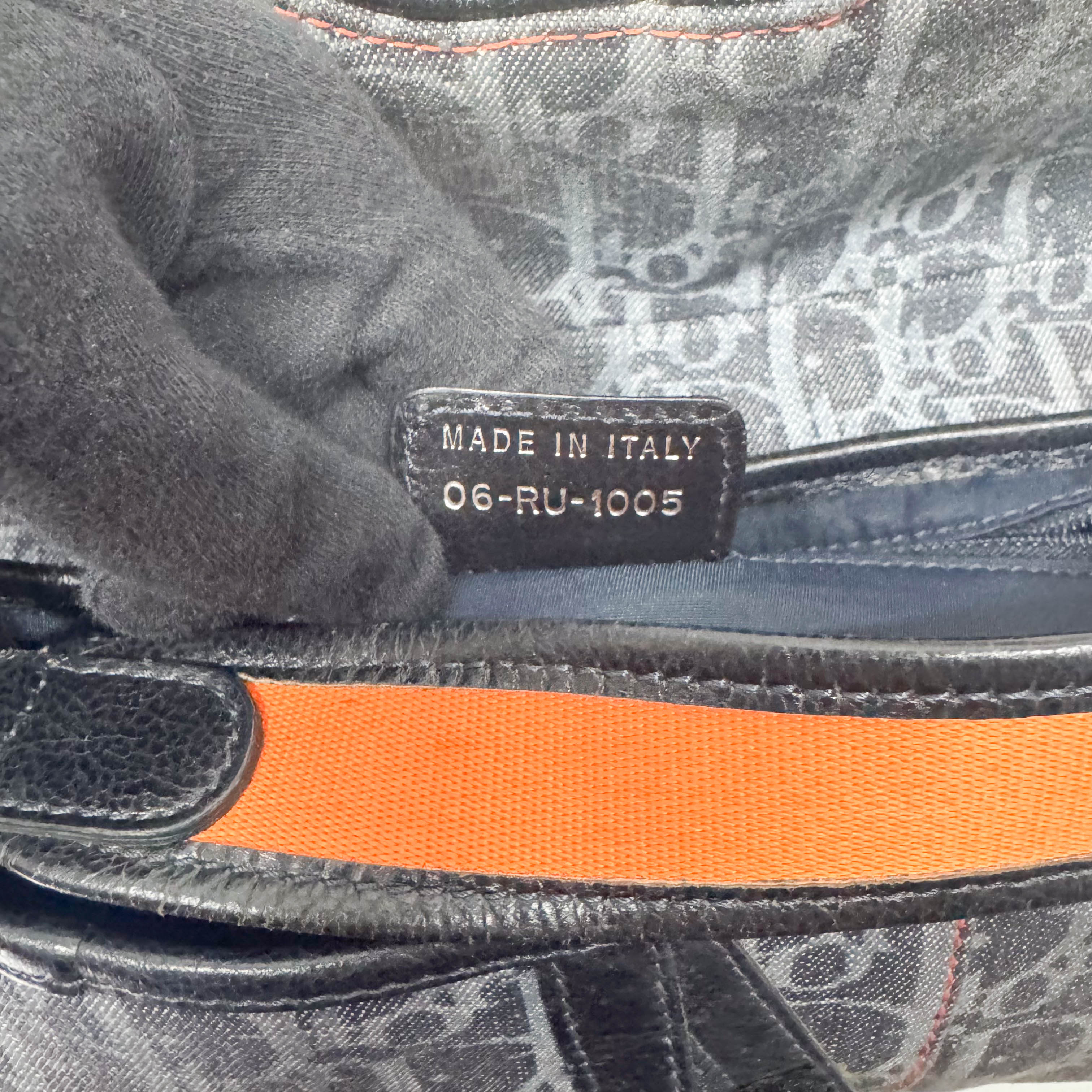 2005 Navy Flight Line Trotter Saddle Handbag