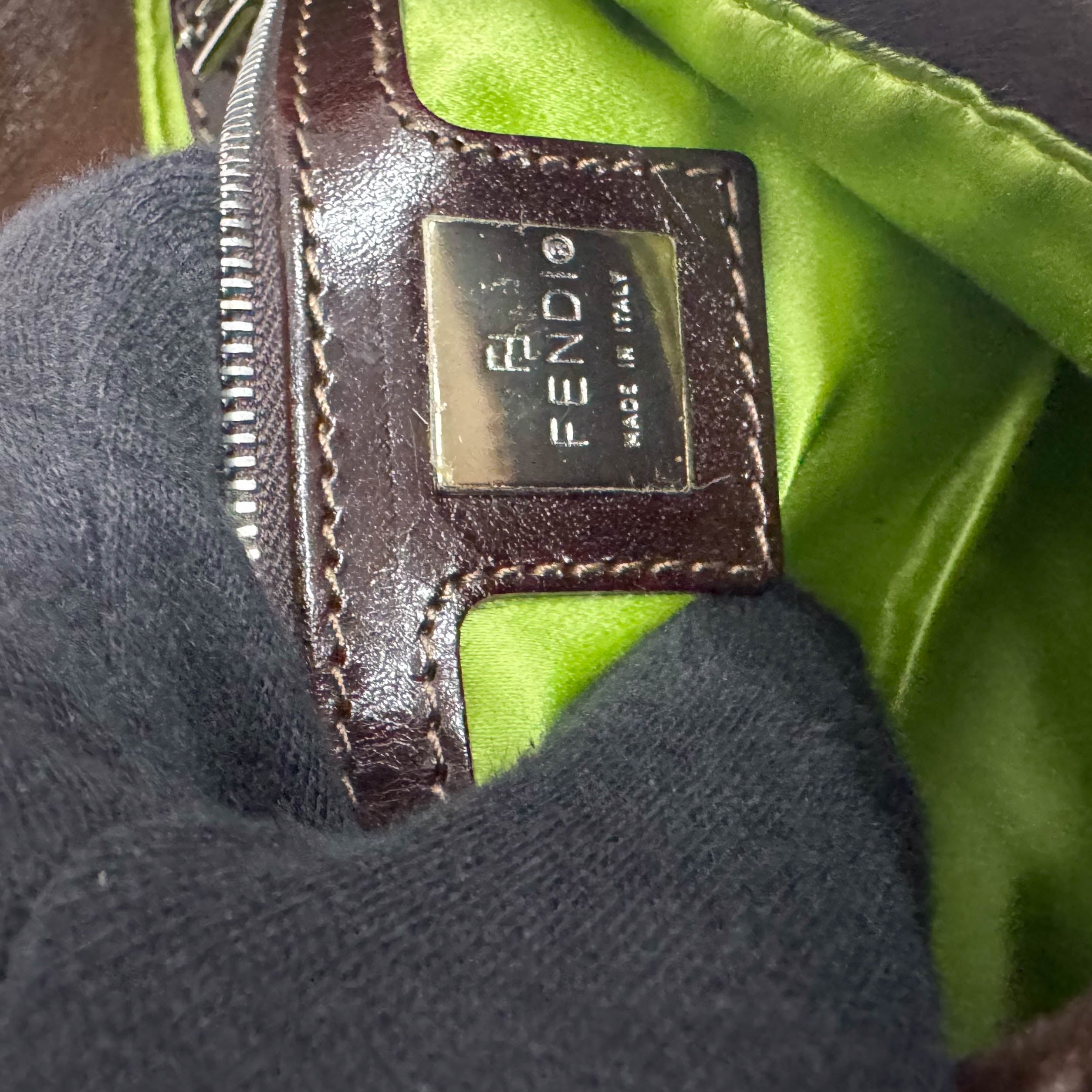 Baguette Pink Pony Hair Shoulder Bag