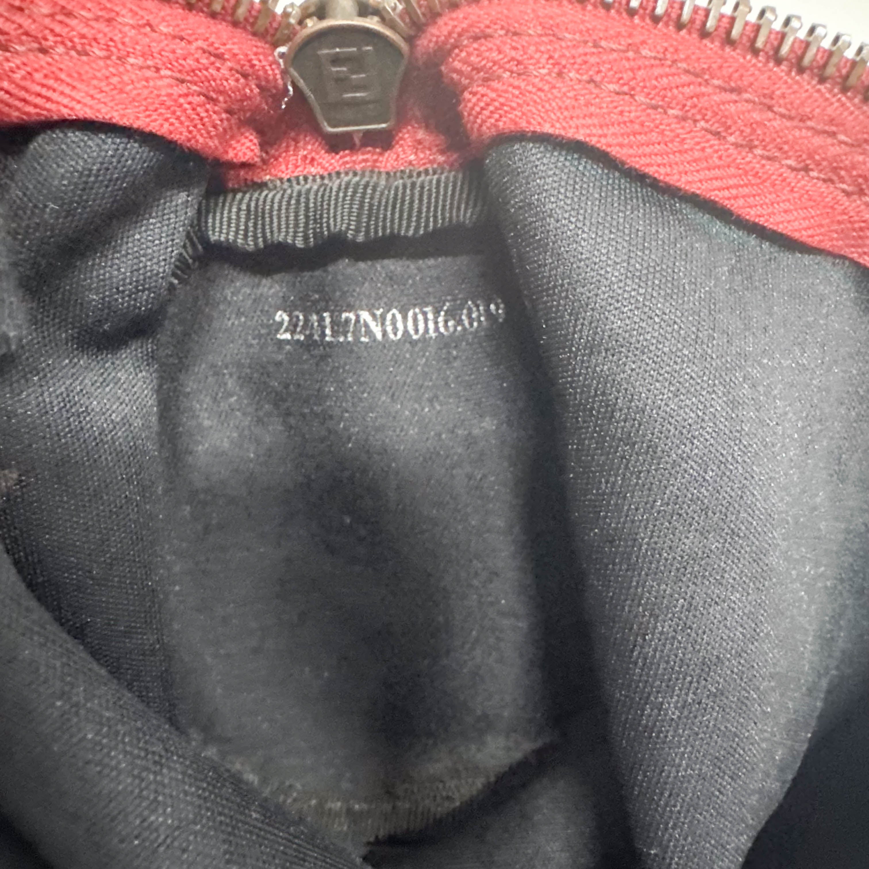 Zucchino Red Canvas Shoulder Bag