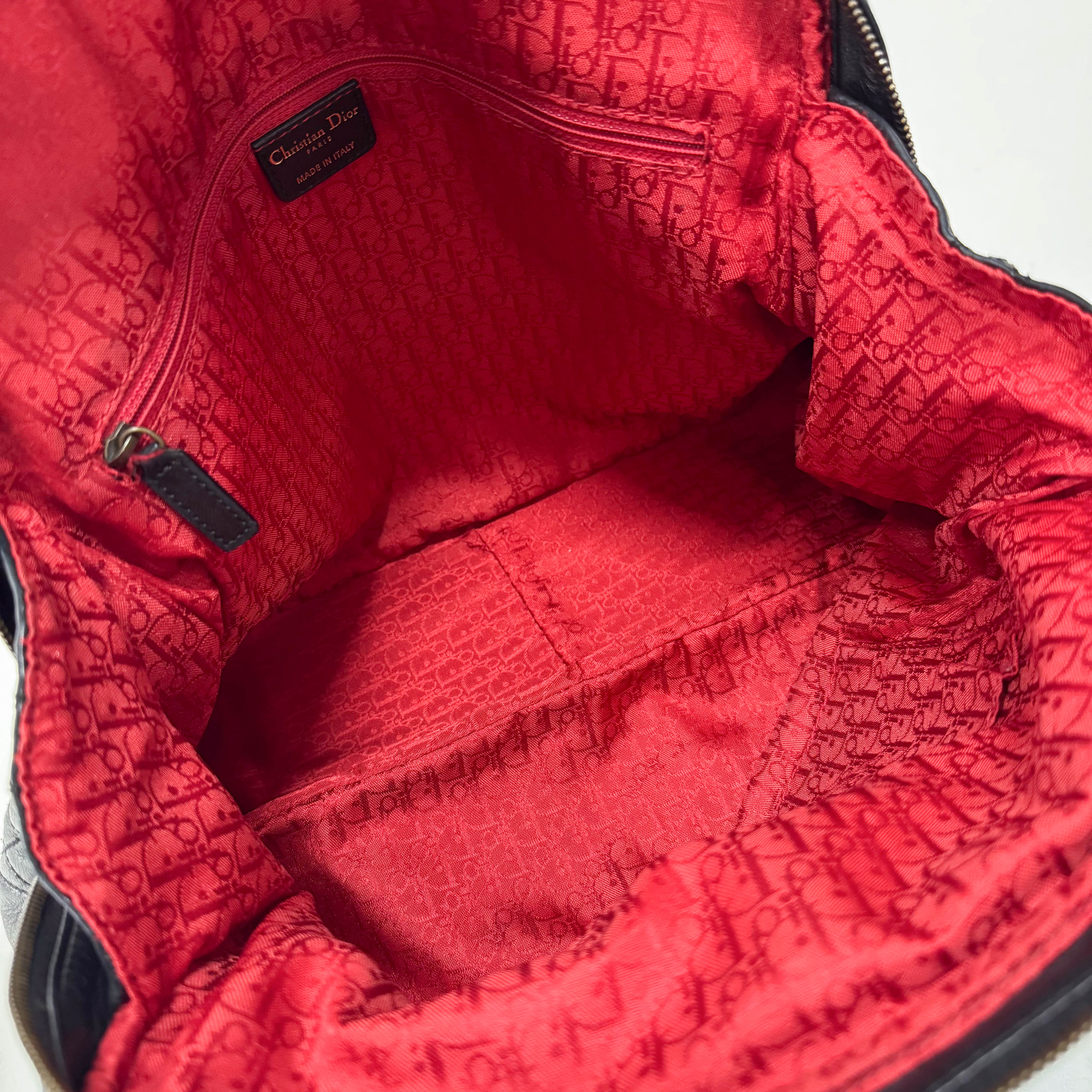 Black Leather Shoulder Bag