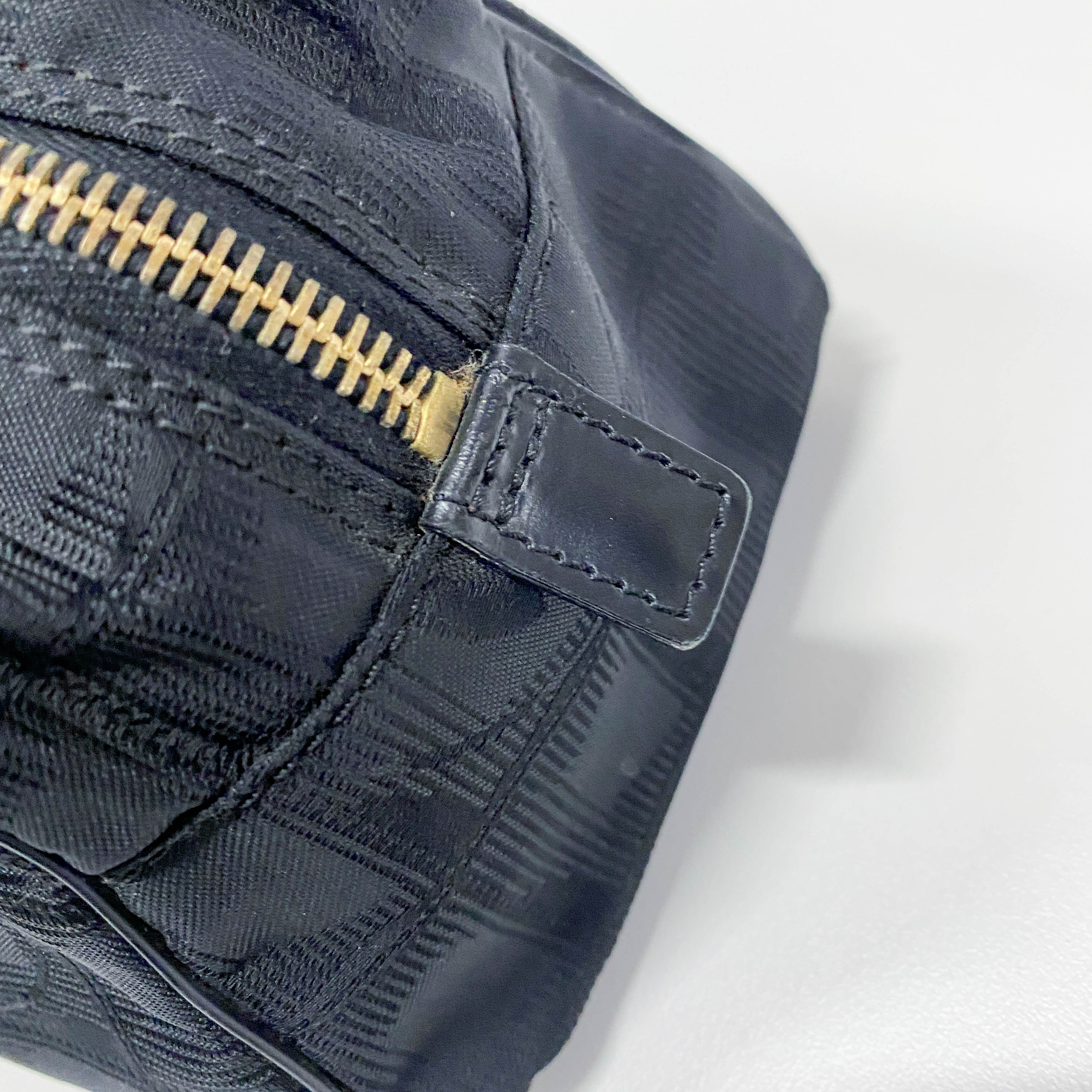 Black Nylon Shoulder Bag