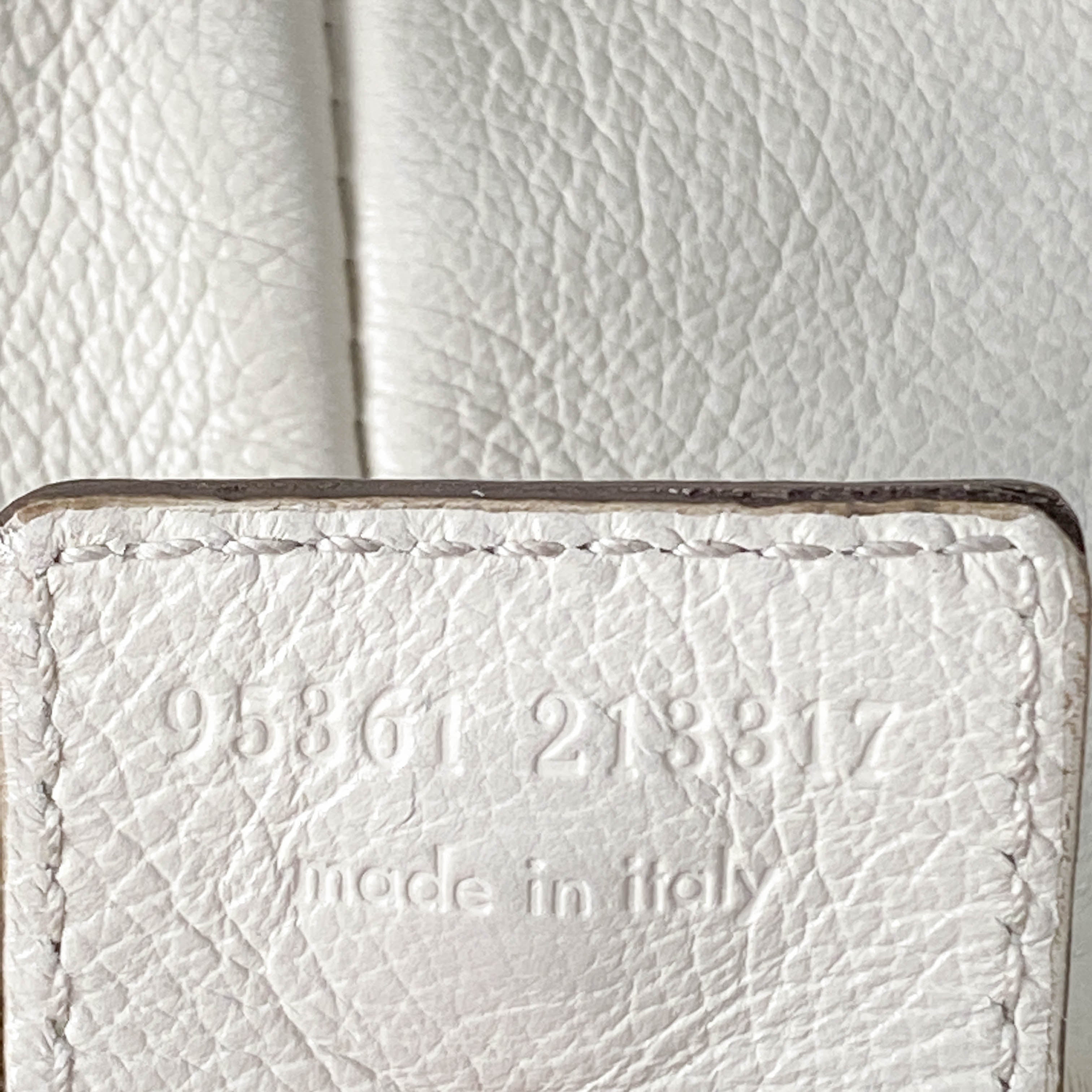 Mombasa Beige Leather Shoulder Bag